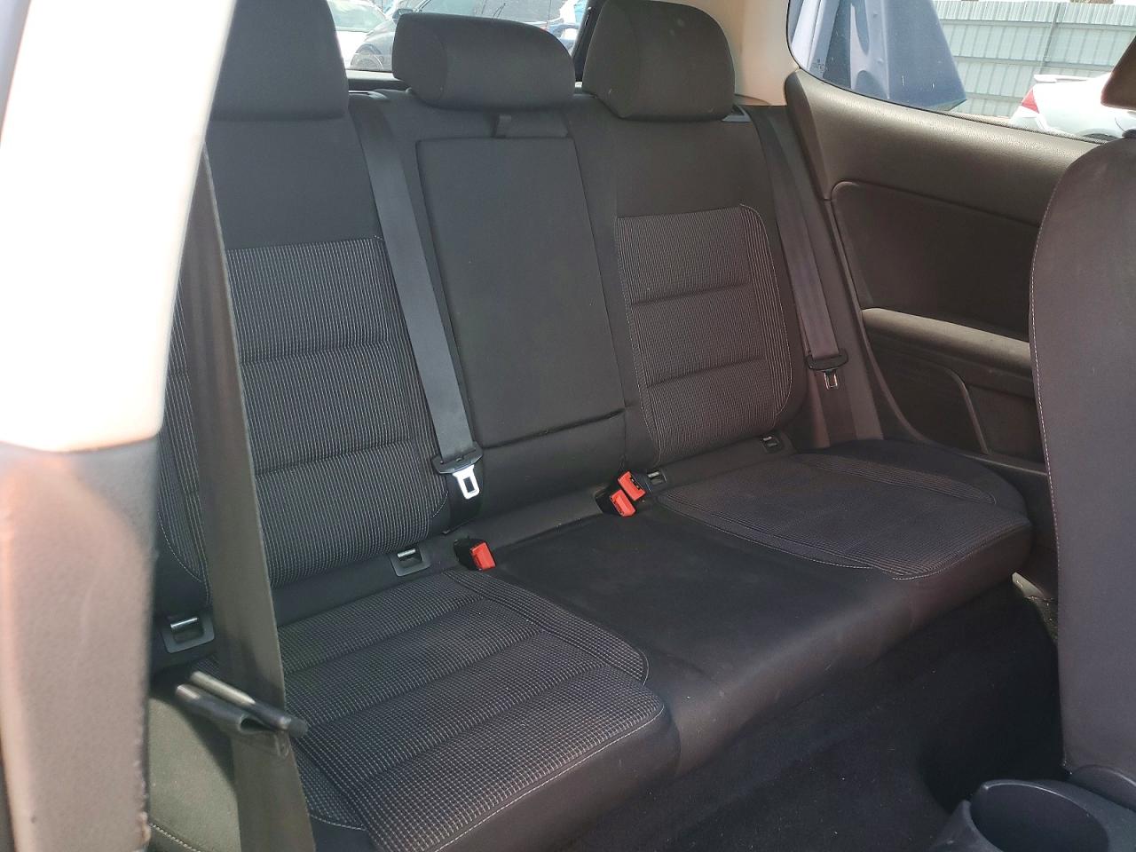 2012 Volkswagen Golf Black vin: WVWAB7AJ1CW191301