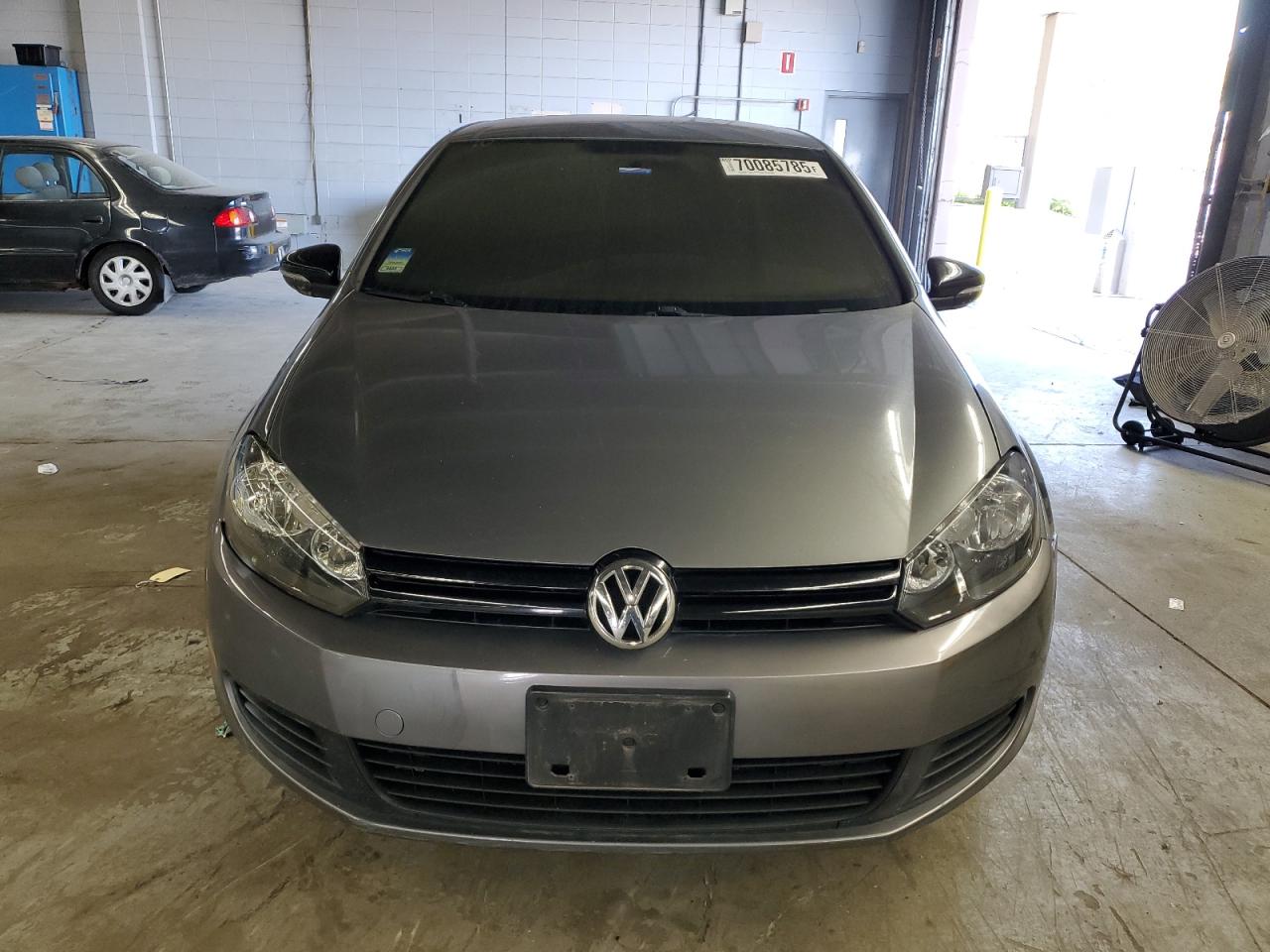 2010 Volkswagen Golf Gray vin: WVWAB7AJ6AW395475