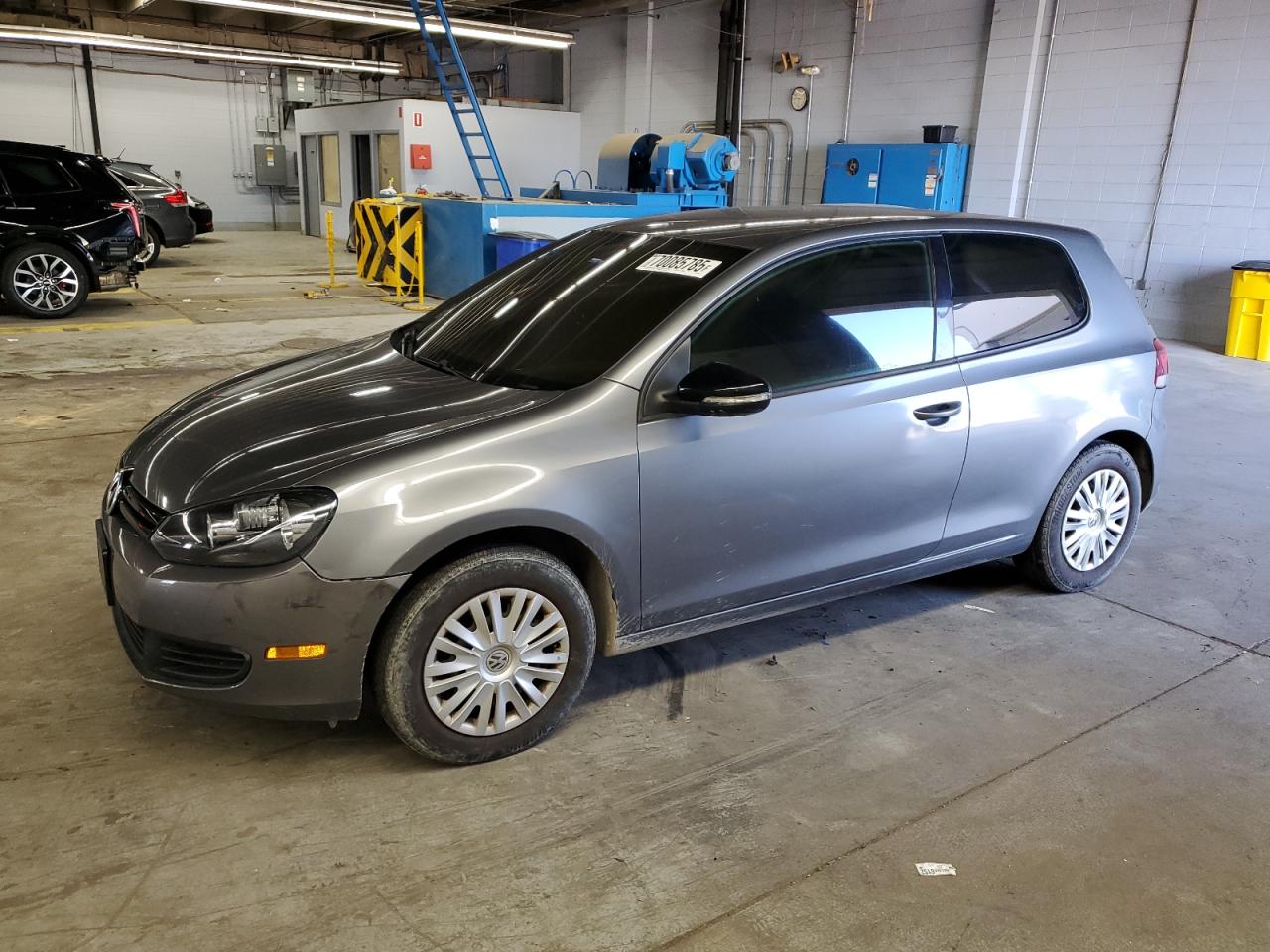 2010 Volkswagen Golf Серый vin: WVWAB7AJ6AW395475