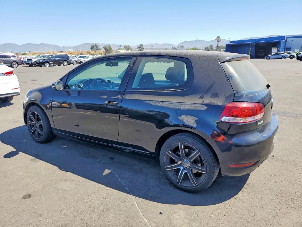 2011 Volkswagen Golf Black vin: WVWAB7AJ9BW172901