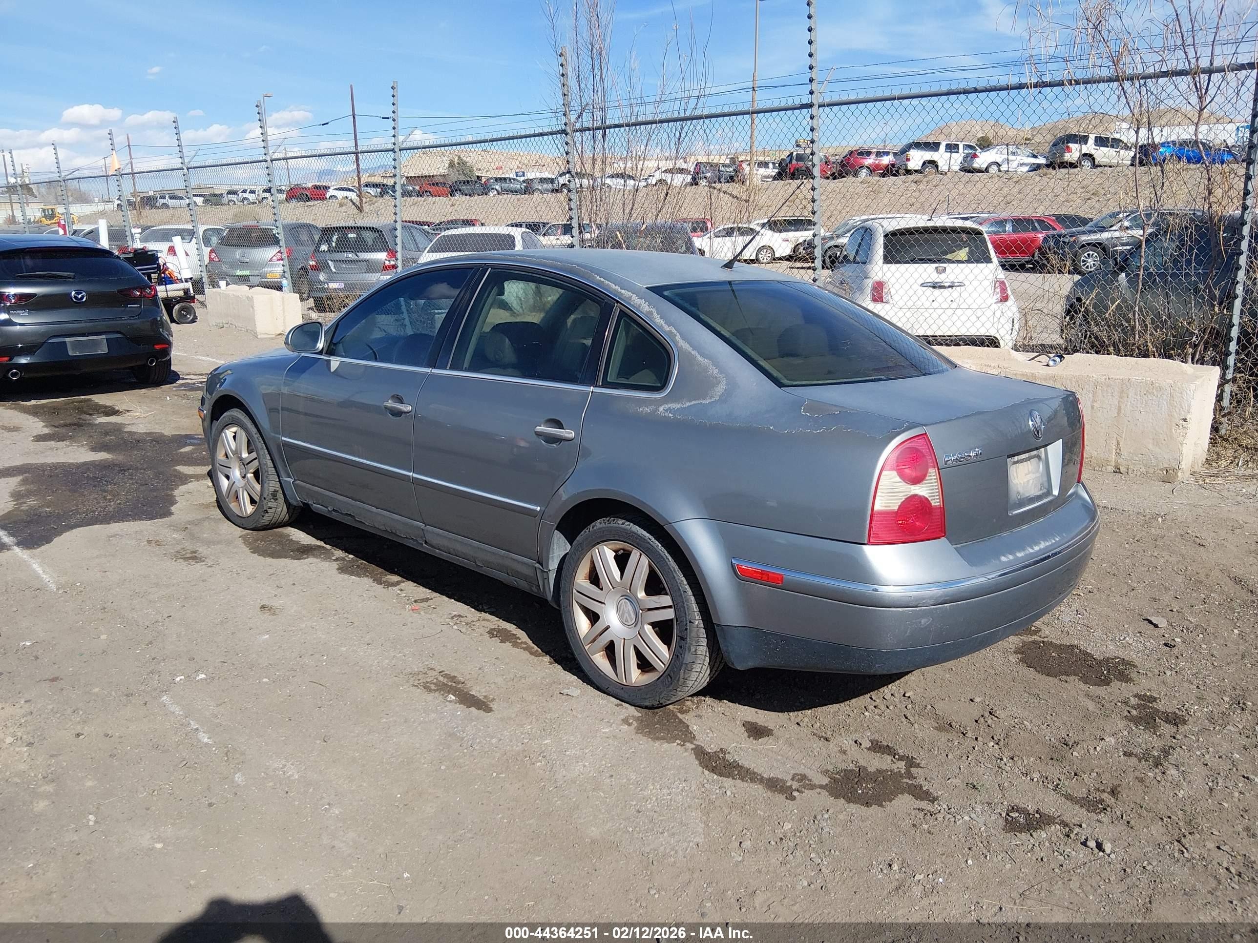 2005 Volkswagen Passat Gls 1.8t Silver vin: WVWAD63B35E044027