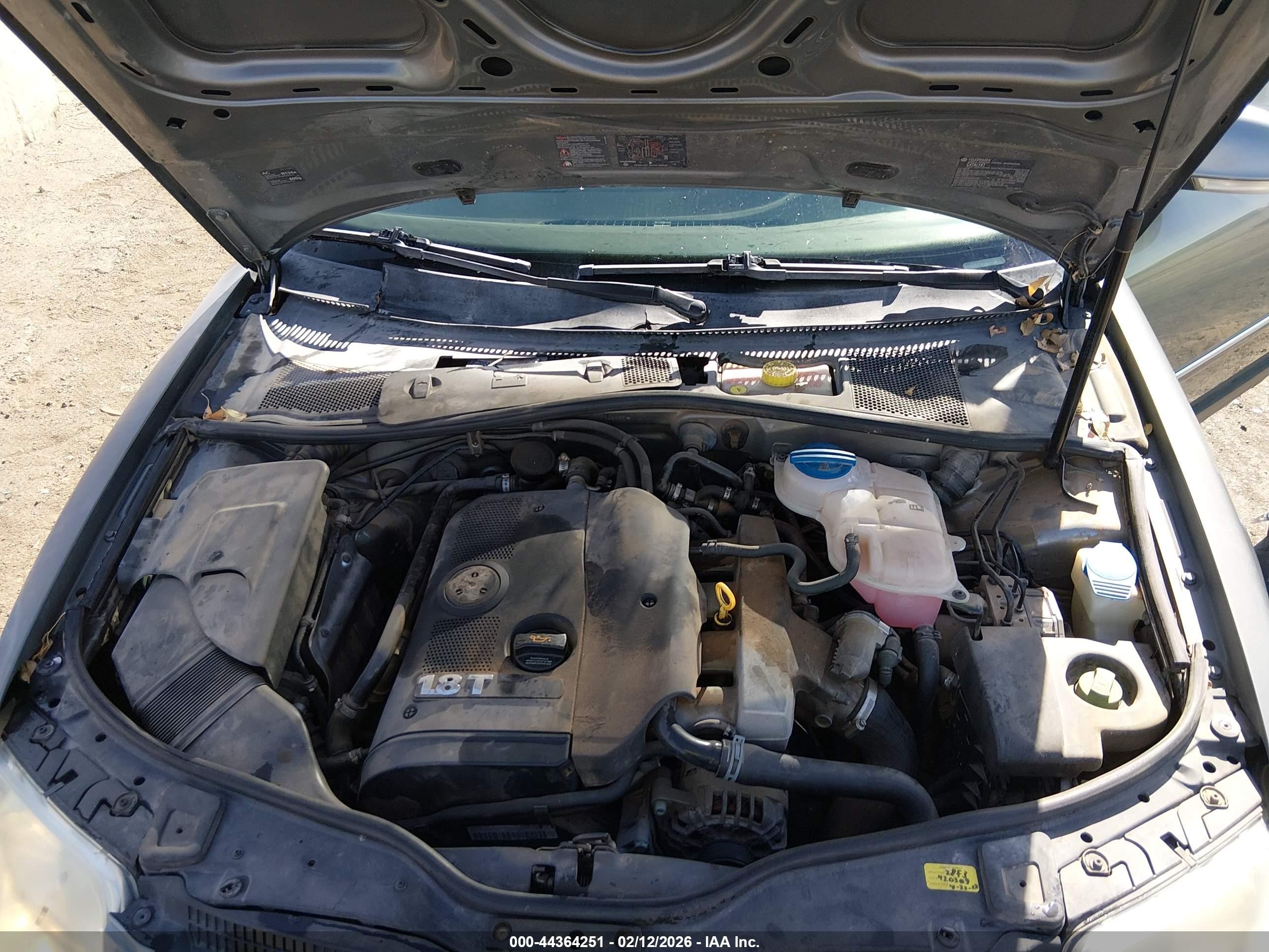 2005 Volkswagen Passat Gls 1.8t Silver vin: WVWAD63B35E044027