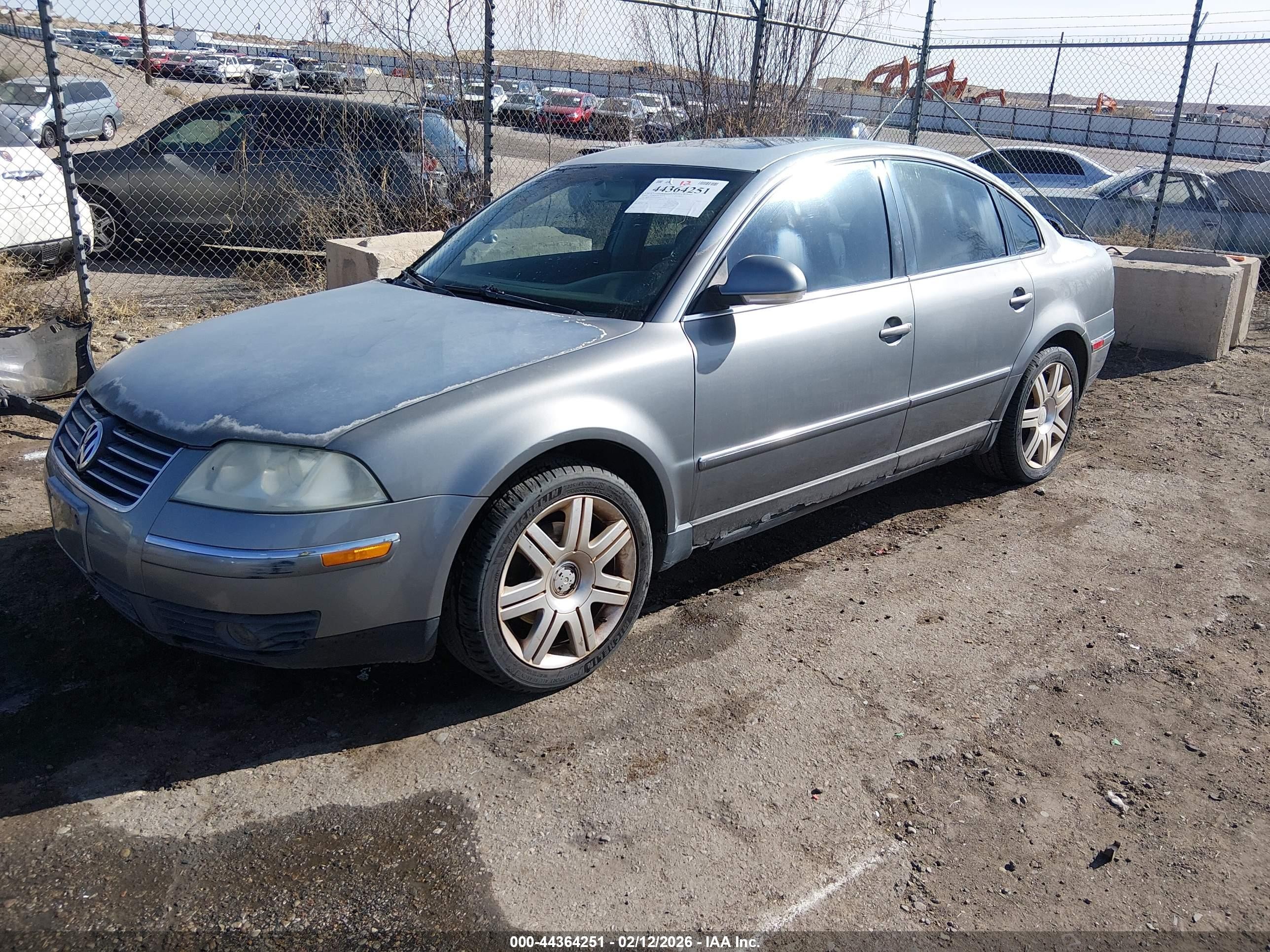 2005 Volkswagen Passat Gls 1.8t Silver vin: WVWAD63B35E044027