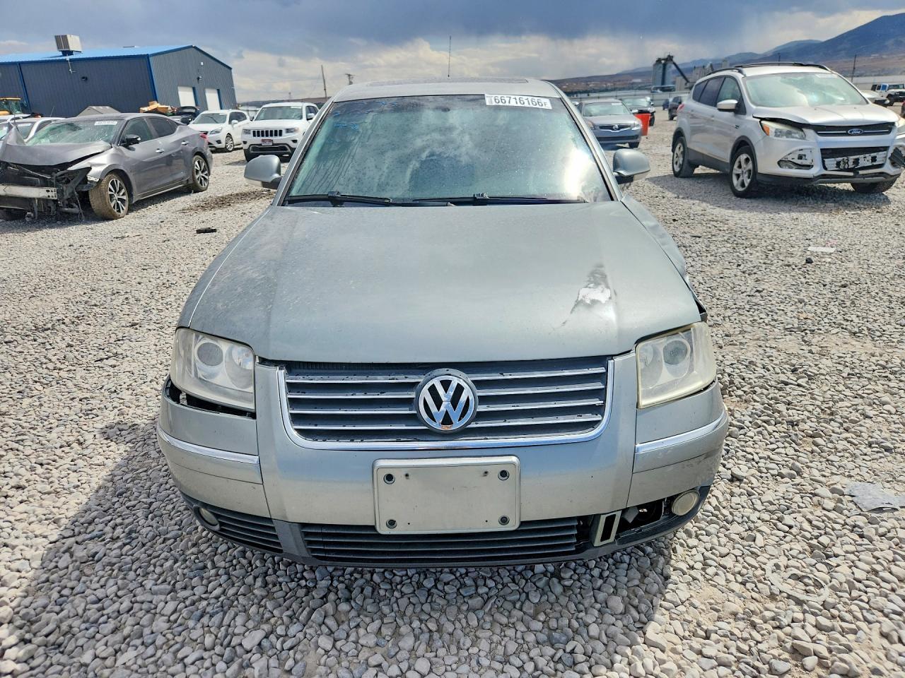 2005 Volkswagen Passat Gls Gray vin: WVWAD63B95P036437