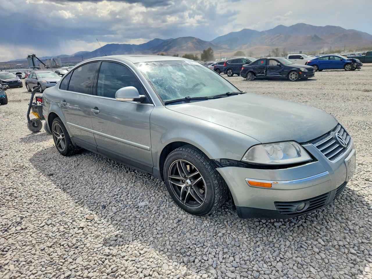 2005 Volkswagen Passat Gls Gray vin: WVWAD63B95P036437