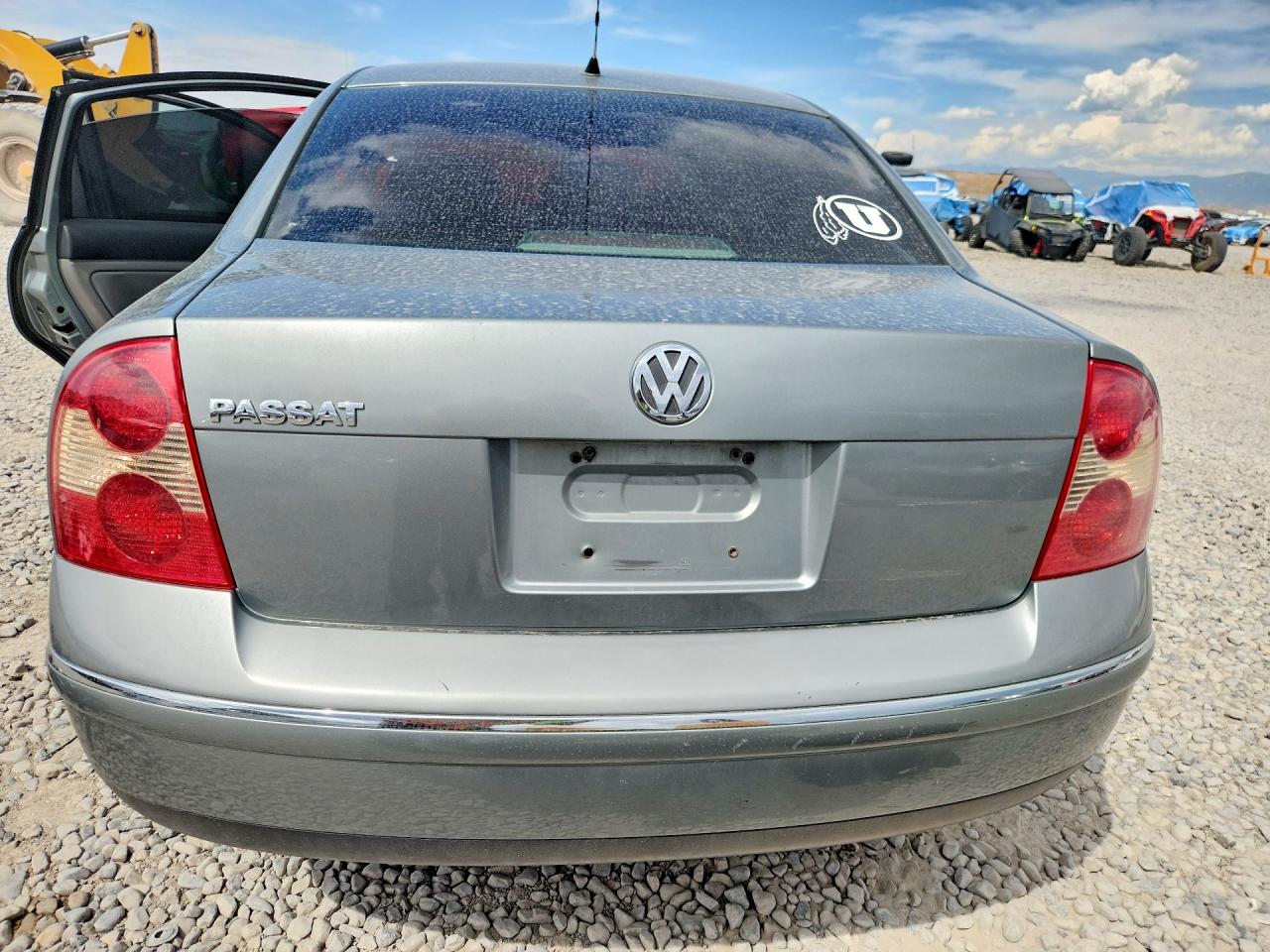 2005 Volkswagen Passat Gls Gray vin: WVWAD63B95P036437