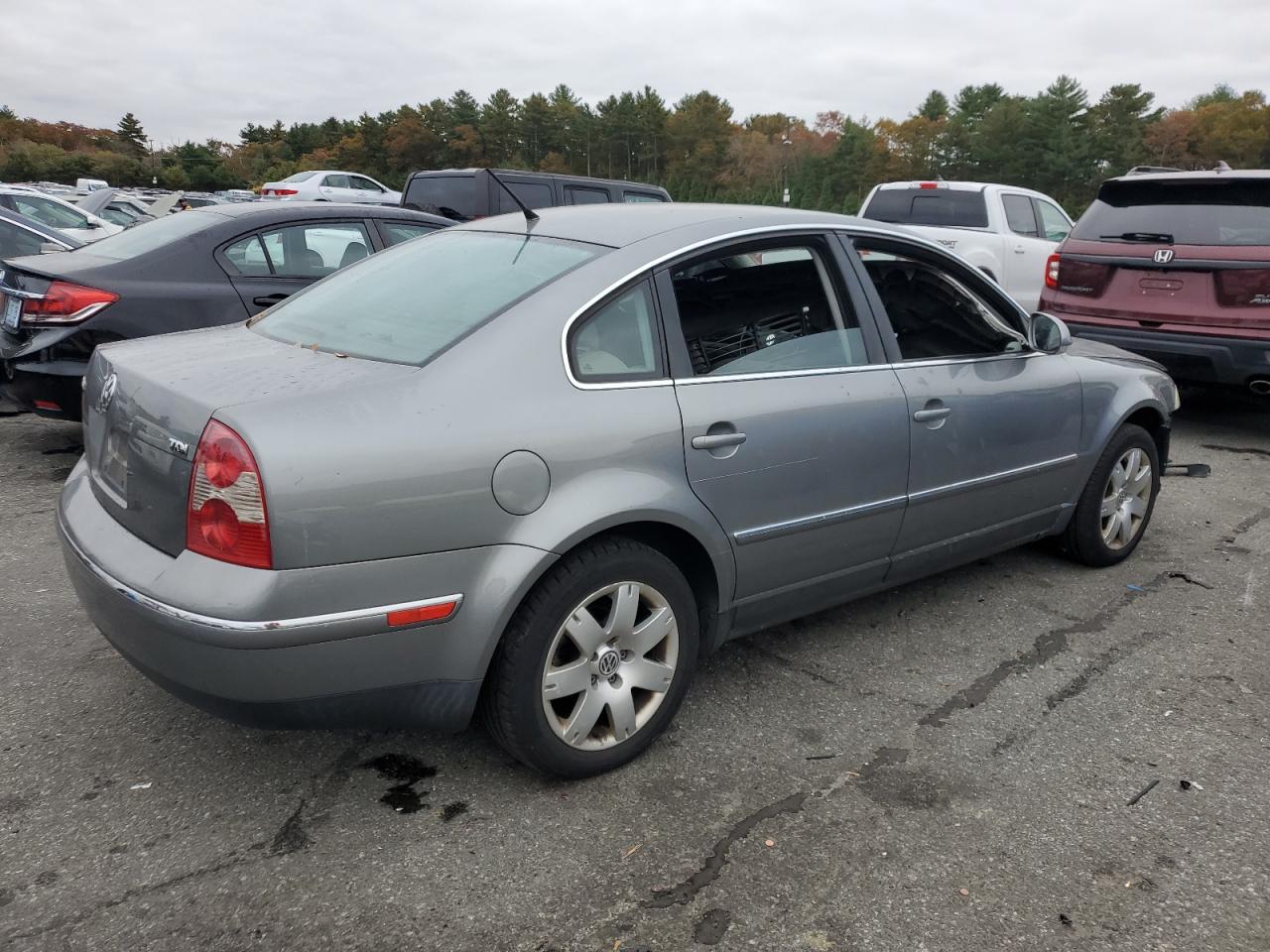 2005 Volkswagen Passat Gls Tdi Gray vin: WVWAE63B35P034485