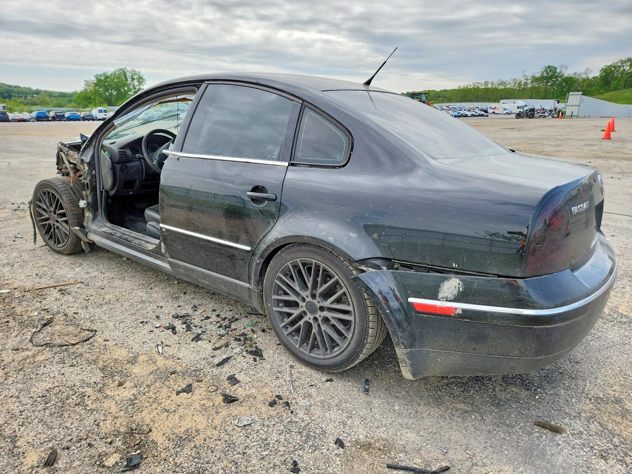 2005 Volkswagen Passat Gls Tdi Black vin: WVWAE63B45E090026