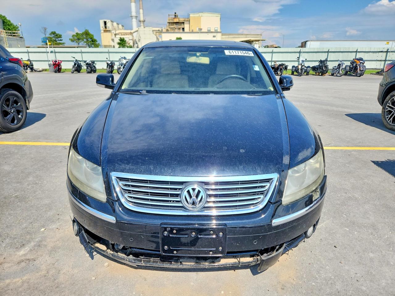 2005 Volkswagen Phaeton 4.2 Black vin: WVWAF03DX58004583