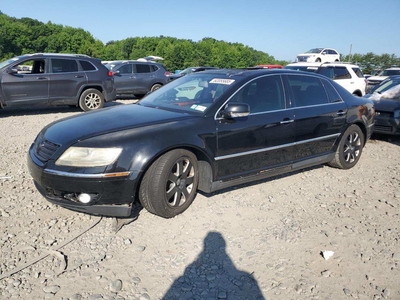 2004 Volkswagen Phaeton 4.2 Black vin: WVWAF63D148011178