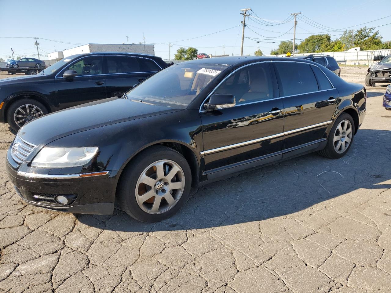 2004 Volkswagen Phaeton 6.0 Black vin: WVWAH63D148008520