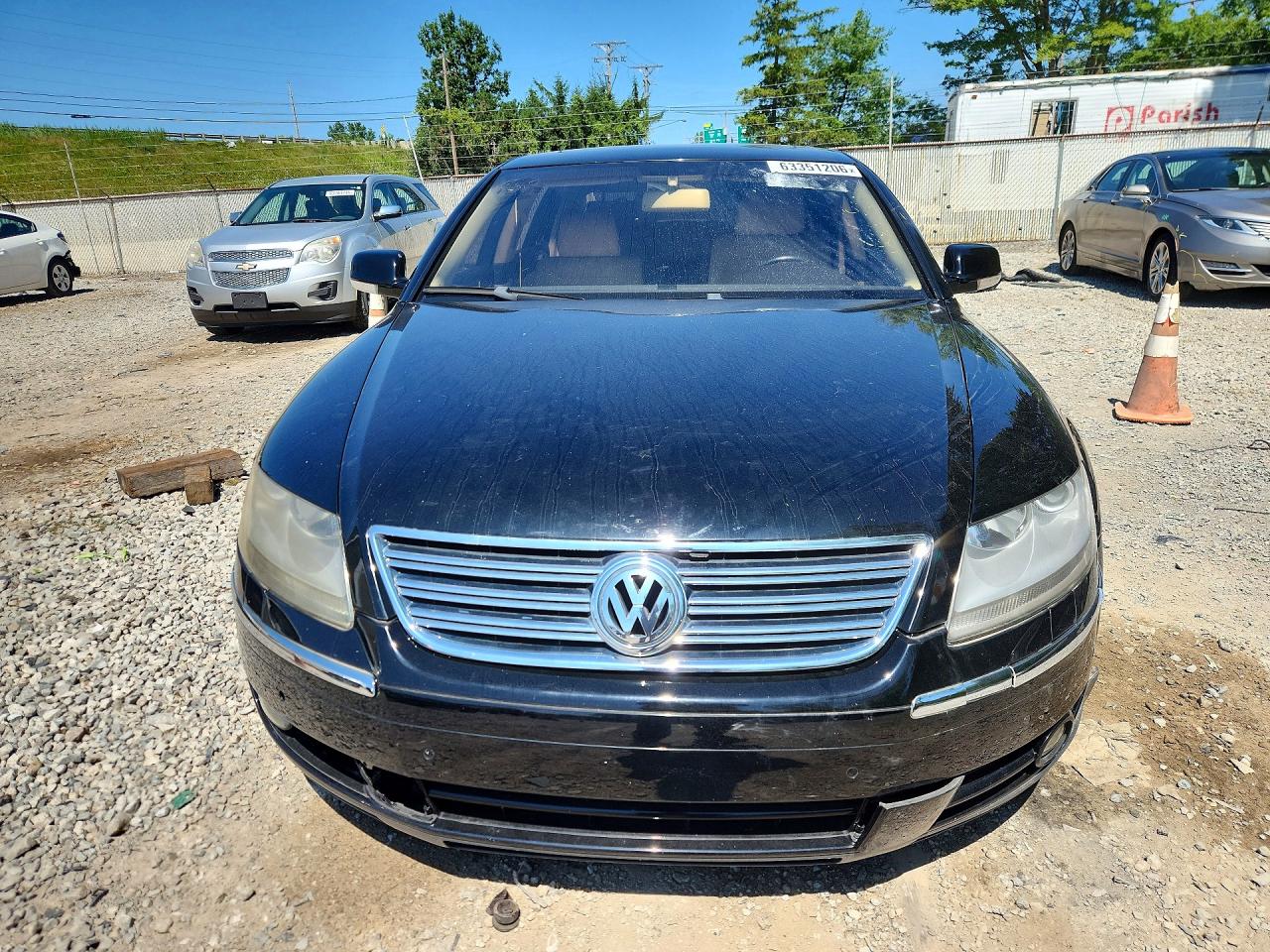 2004 Volkswagen Phaeton 6.0 Black vin: WVWAH63D148008520