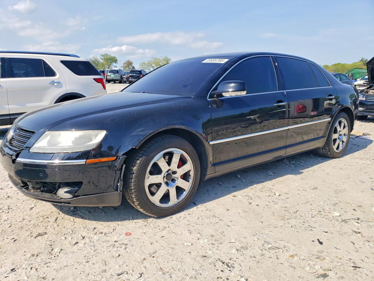 2004 Volkswagen Phaeton 6.0 Black vin: WVWAH63D448008446