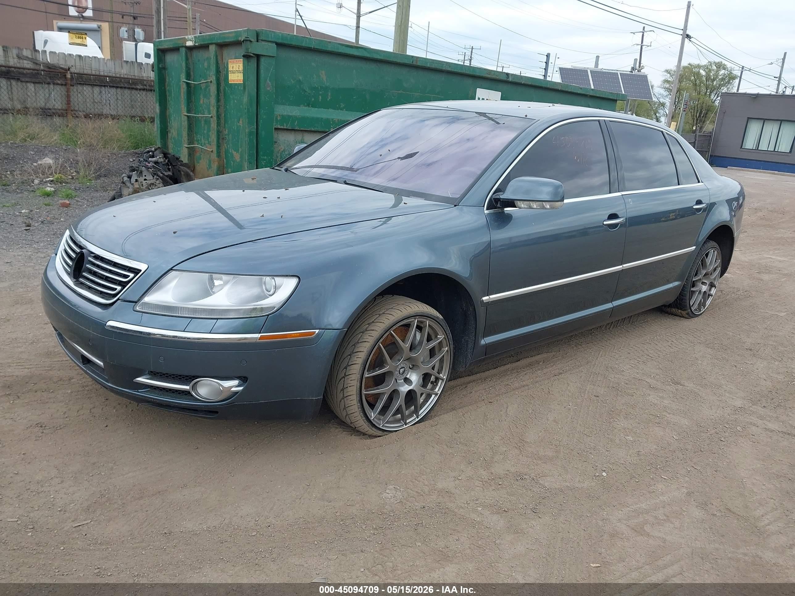 2005 Volkswagen Phaeton W12 Teal vin: WVWAH93D058001612