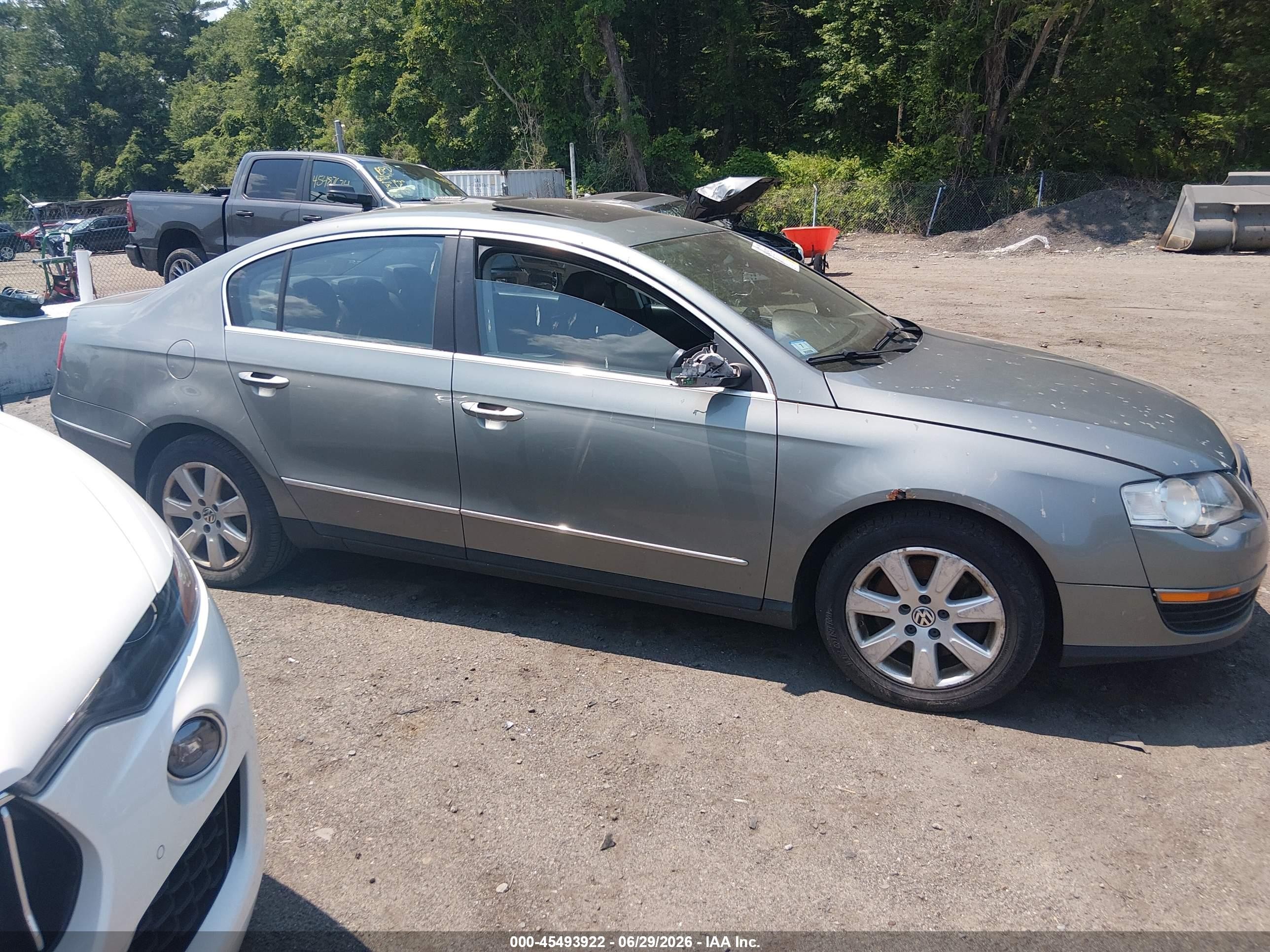 2006 Volkswagen Passat 2.0t Gray vin: WVWAK73C06P139896