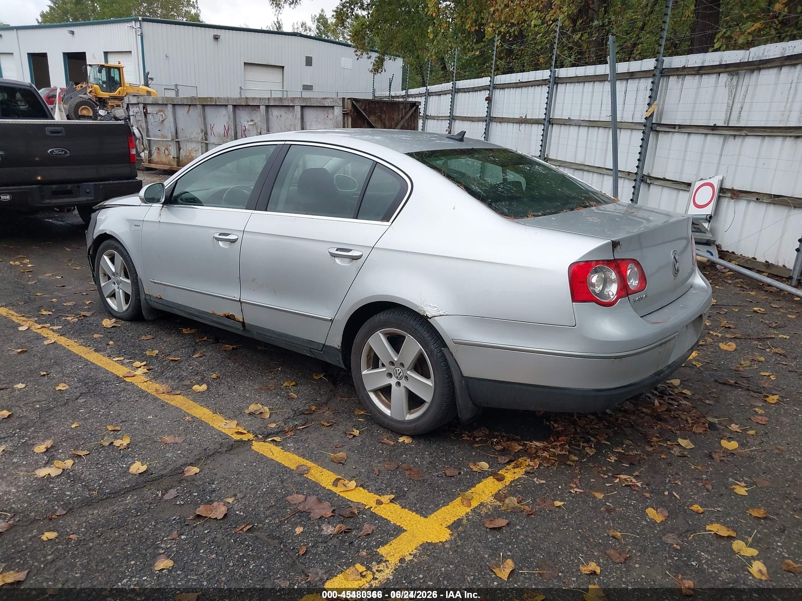 2007 Volkswagen Passat 2.0t/wolfsburg Edition Silver vin: WVWAK73C07P119097