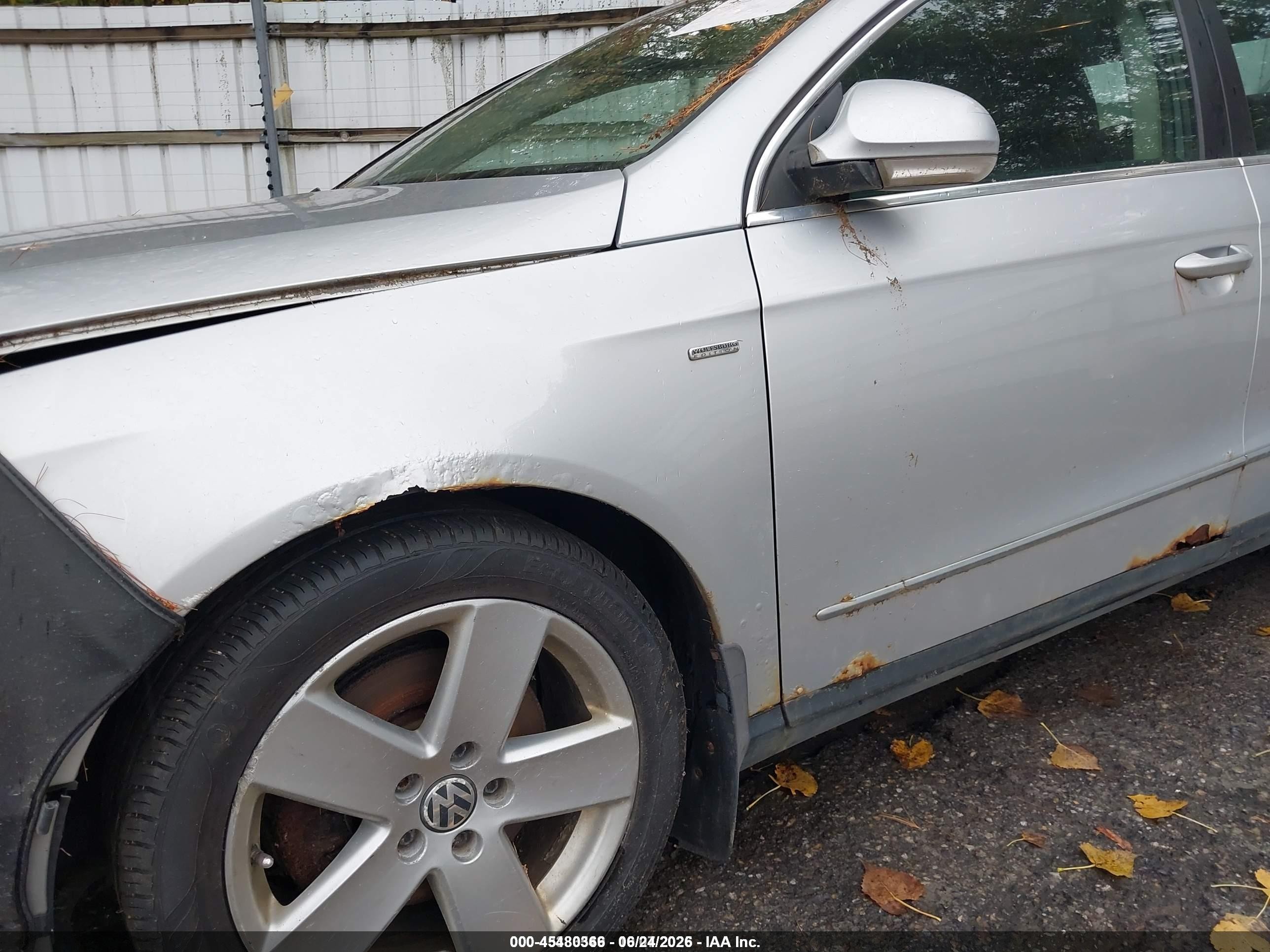 2007 Volkswagen Passat 2.0t/wolfsburg Edition Silver vin: WVWAK73C07P119097