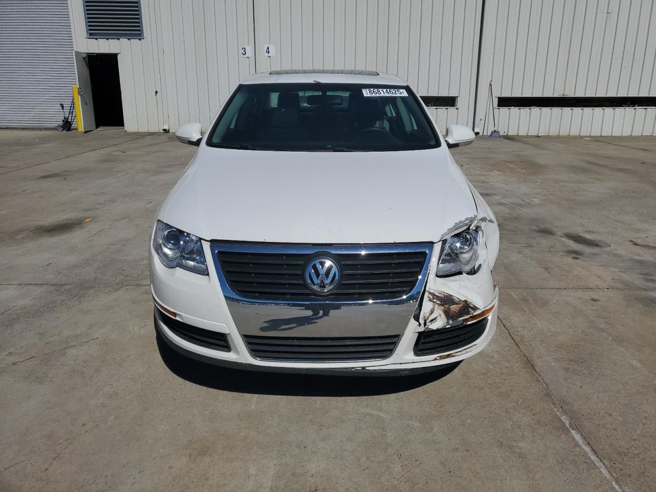 2006 Volkswagen Passat 2.0t White vin: WVWAK73C26P088935