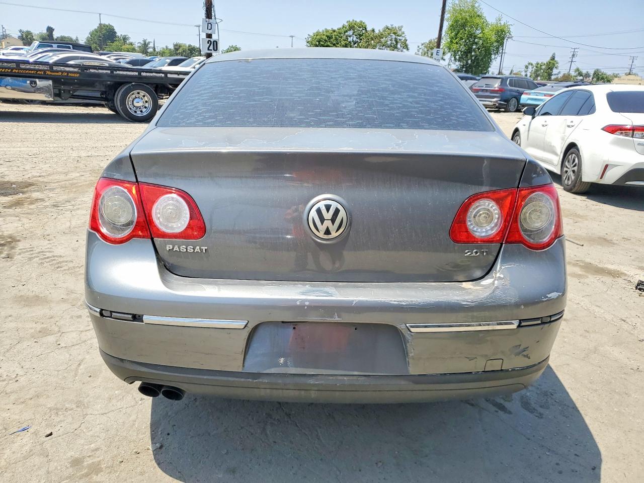 2006 Volkswagen Passat 2.0t Gray vin: WVWAK73C26P103448