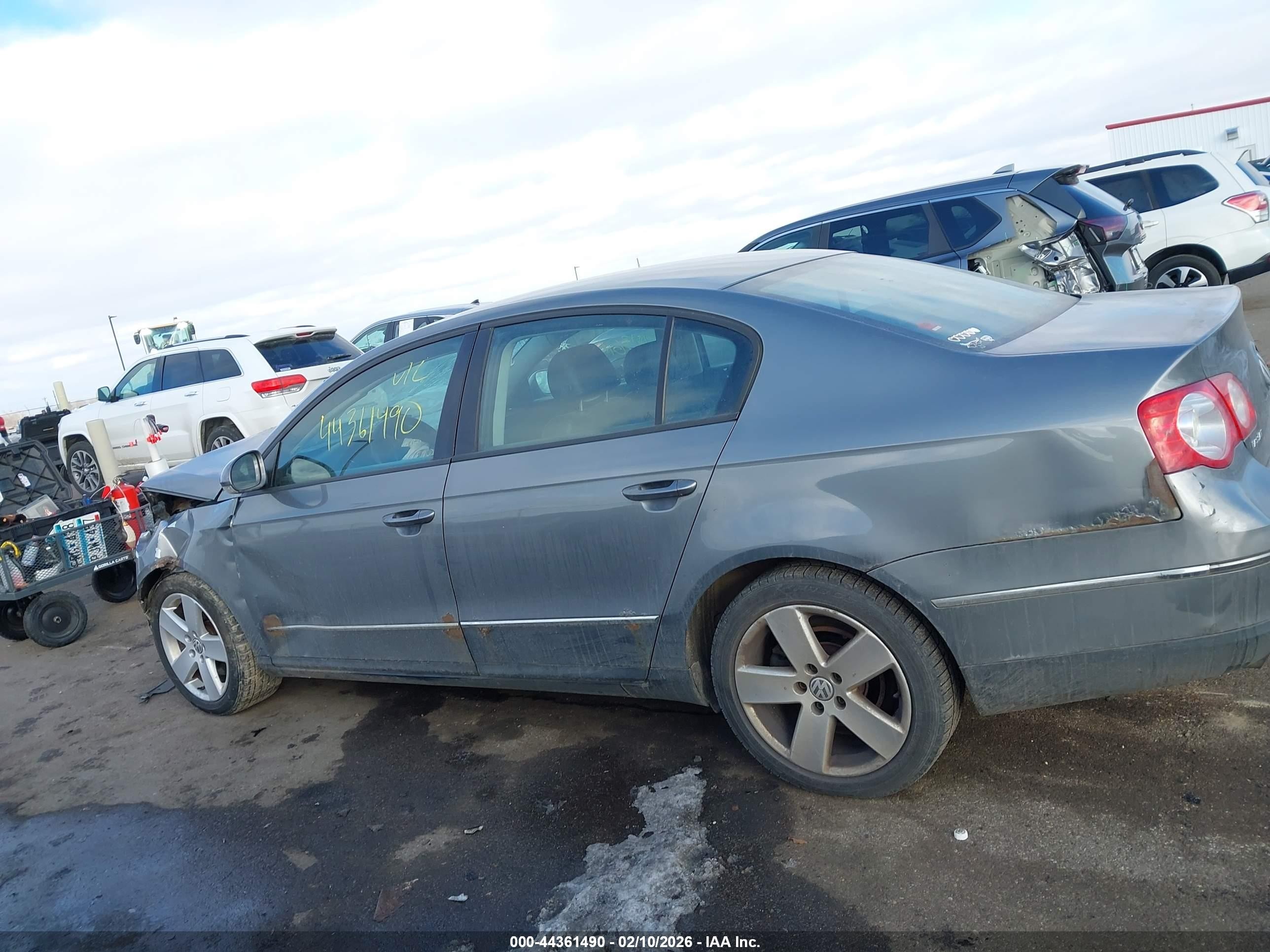 2006 Volkswagen Passat Value Edition Gray vin: WVWAK73C46P088855