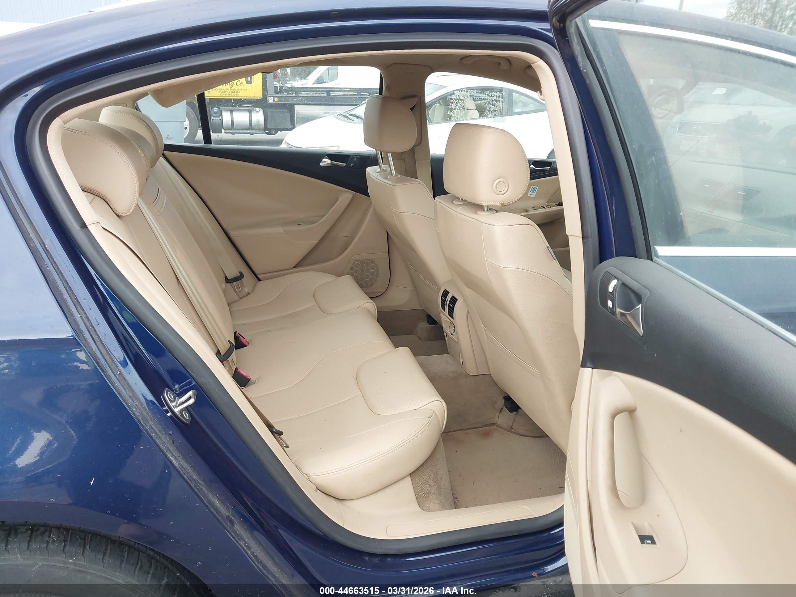 2006 Volkswagen Passat 2.0t Blue vin: WVWAK73C56P143863