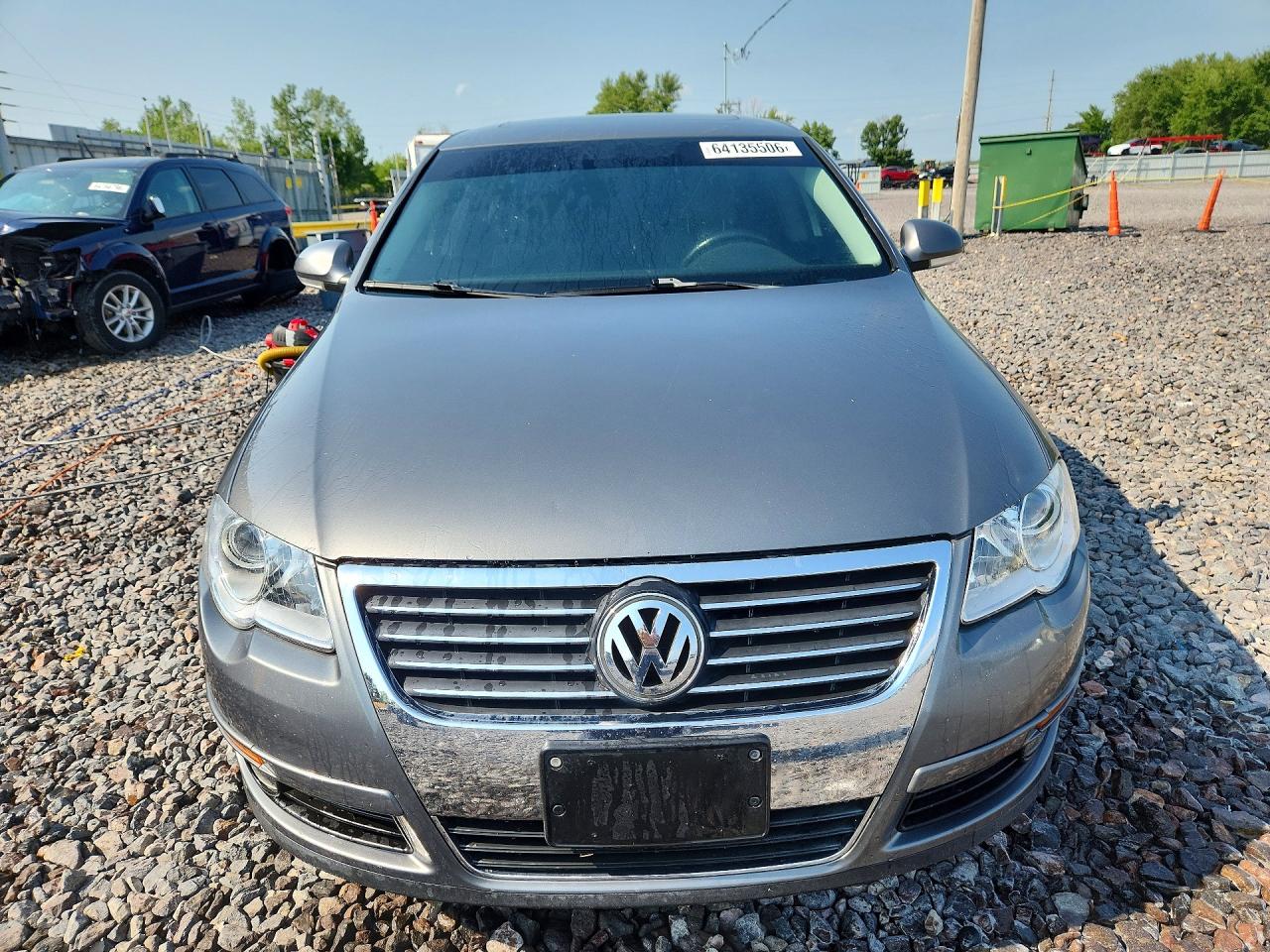 2007 Volkswagen Passat 2.0t Gray vin: WVWAK73C57P157702