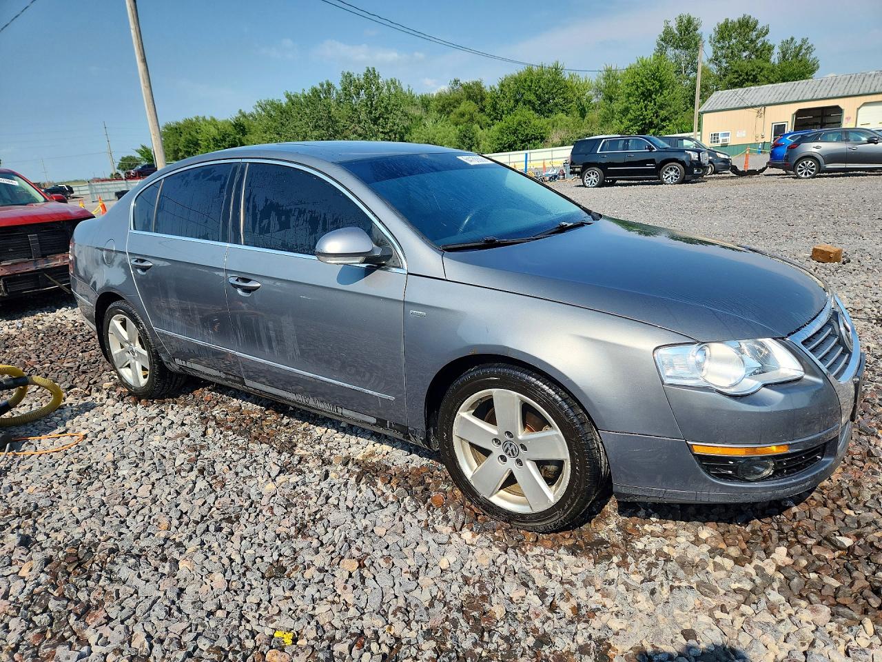 2007 Volkswagen Passat 2.0t Gray vin: WVWAK73C57P157702
