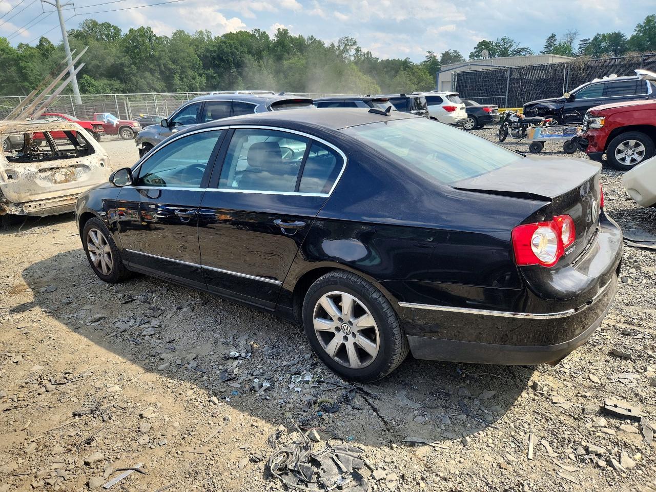 2006 Volkswagen Passat 2.0t Black vin: WVWAK73C96P036279