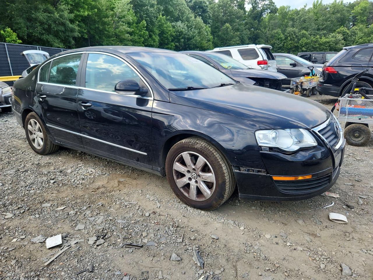 2006 Volkswagen Passat 2.0t Black vin: WVWAK73C96P036279