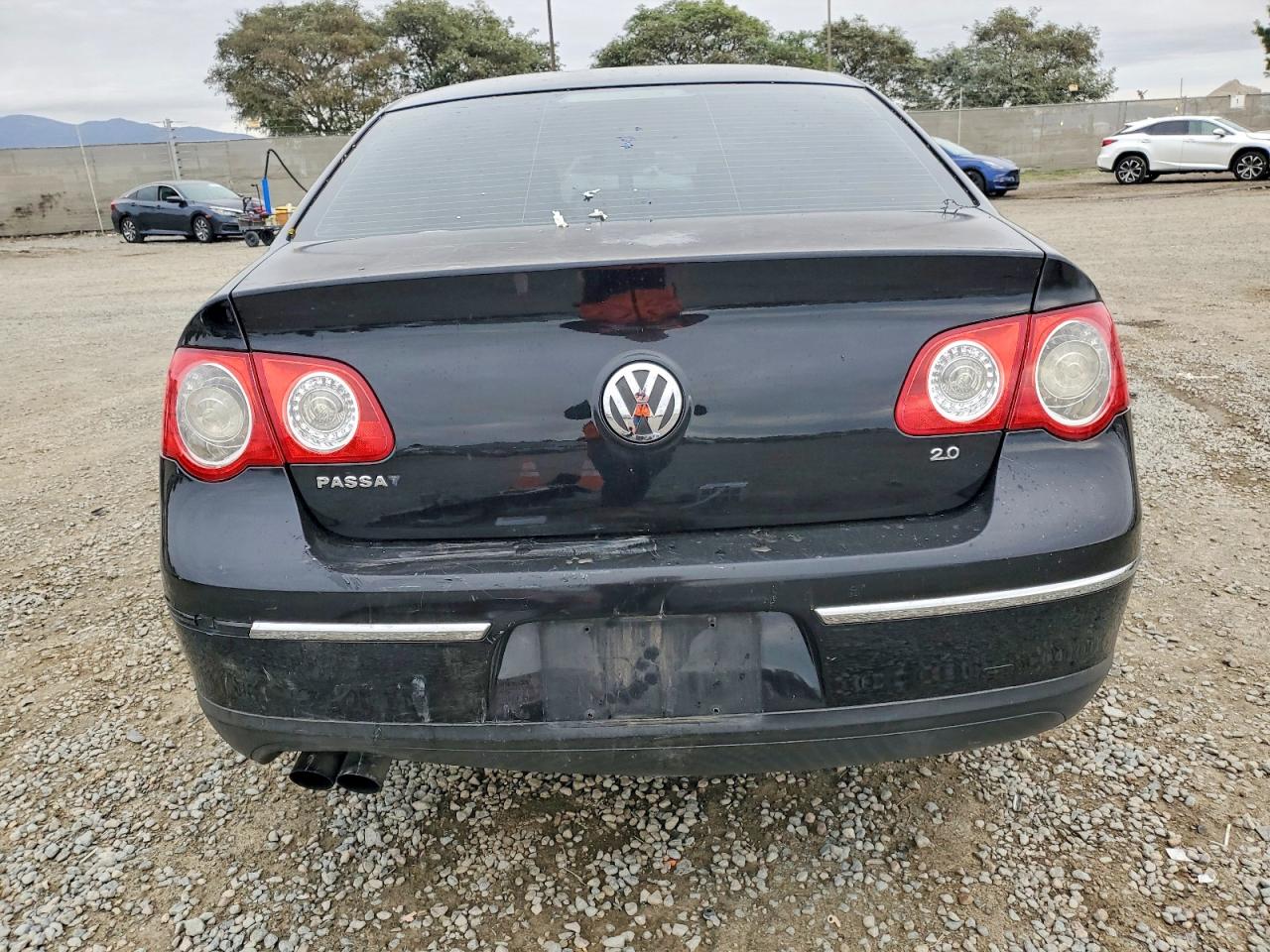 2006 Volkswagen Passat 2.0t Black vin: WVWAK73C96P193536