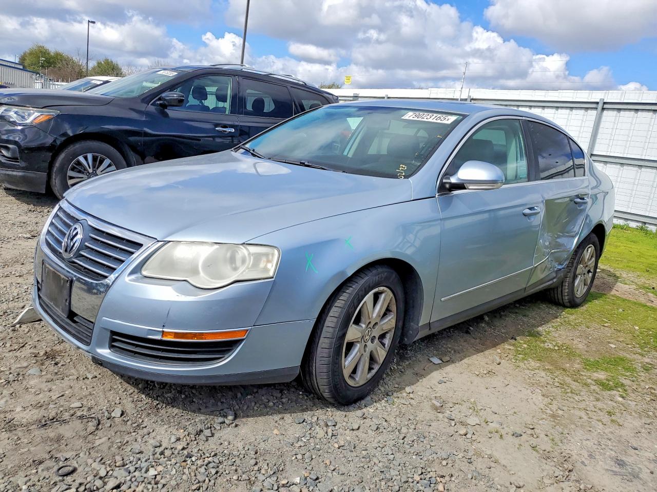 2006 Volkswagen Passat 2.0t Silver vin: WVWAK73CX6P039675