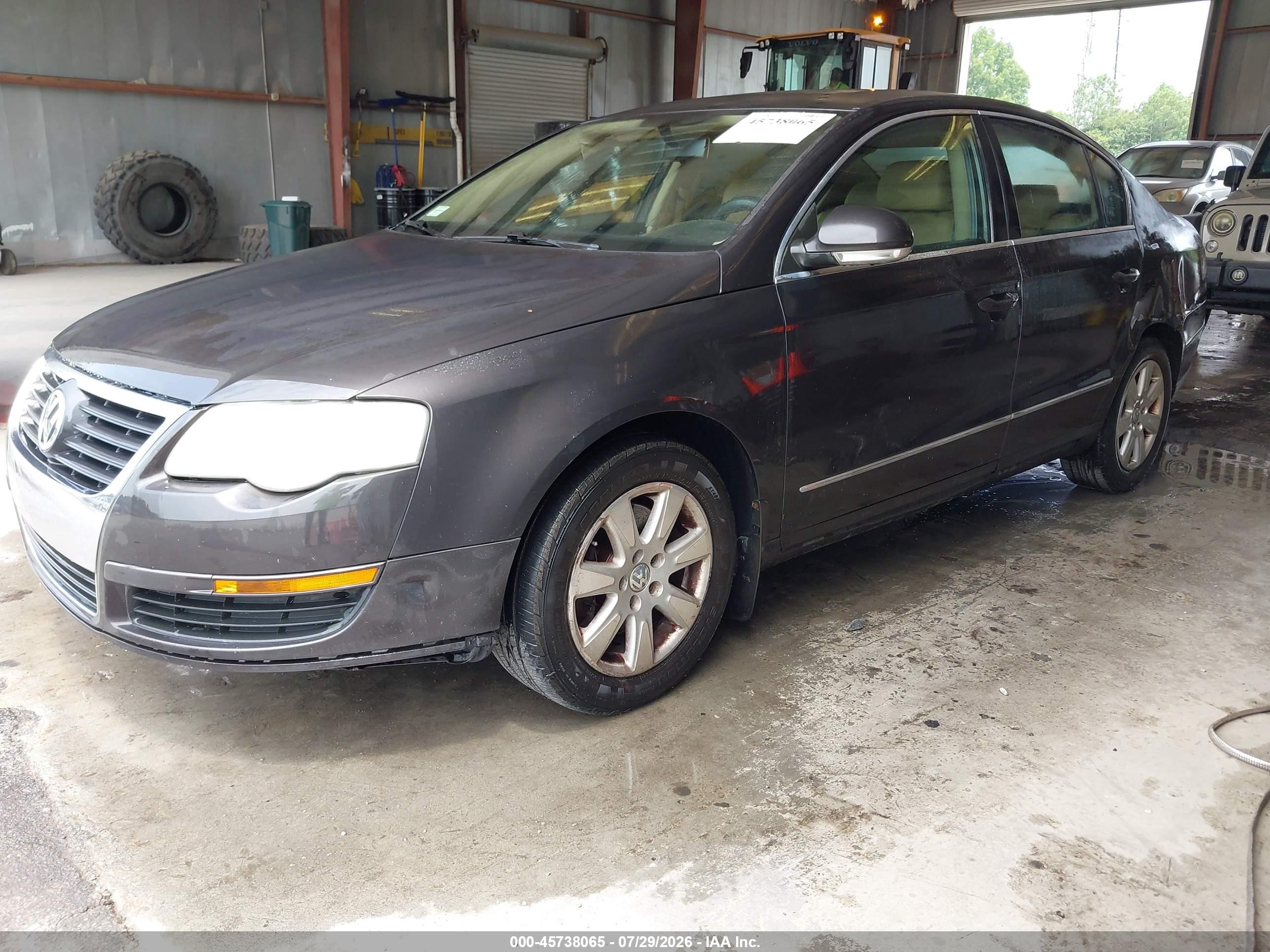 2006 Volkswagen Passat 2.0t Brown vin: WVWAK73CX6P169911