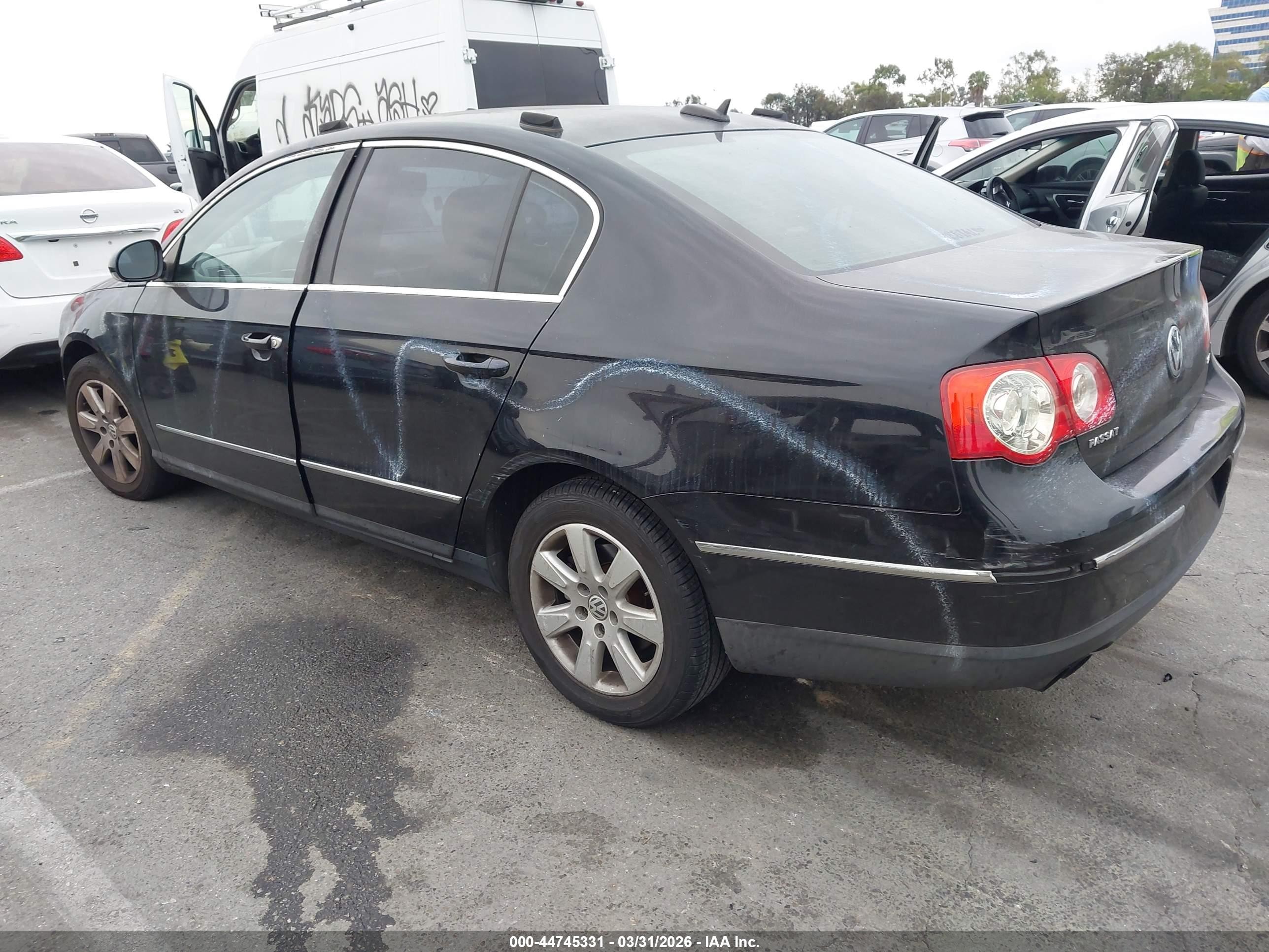 2006 Volkswagen Passat 2.0t Black vin: WVWAK73CX6P218251