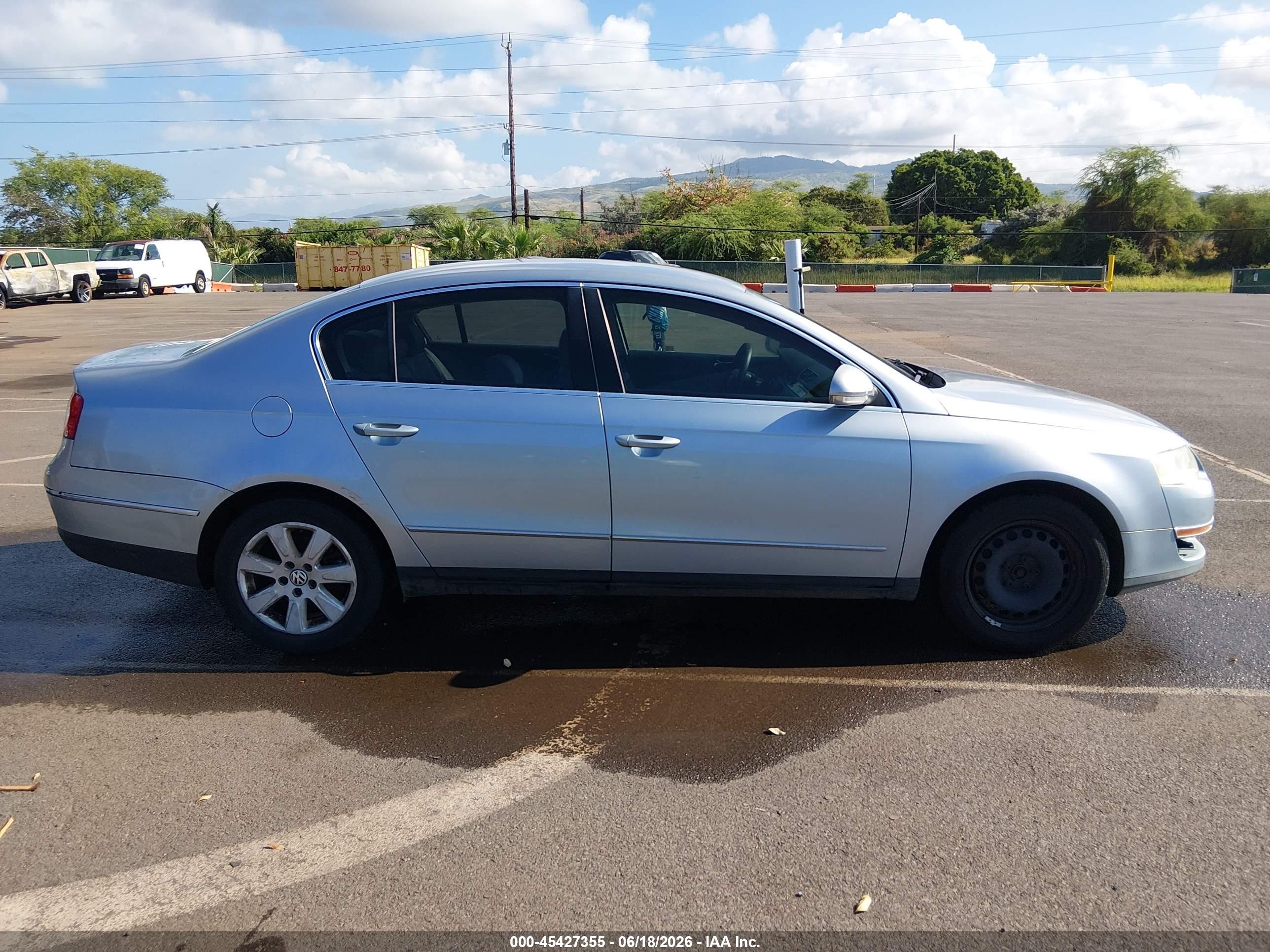 2006 Volkswagen Passat 2.0t/value Edition Серебряный vin: WVWAK93C36P123929