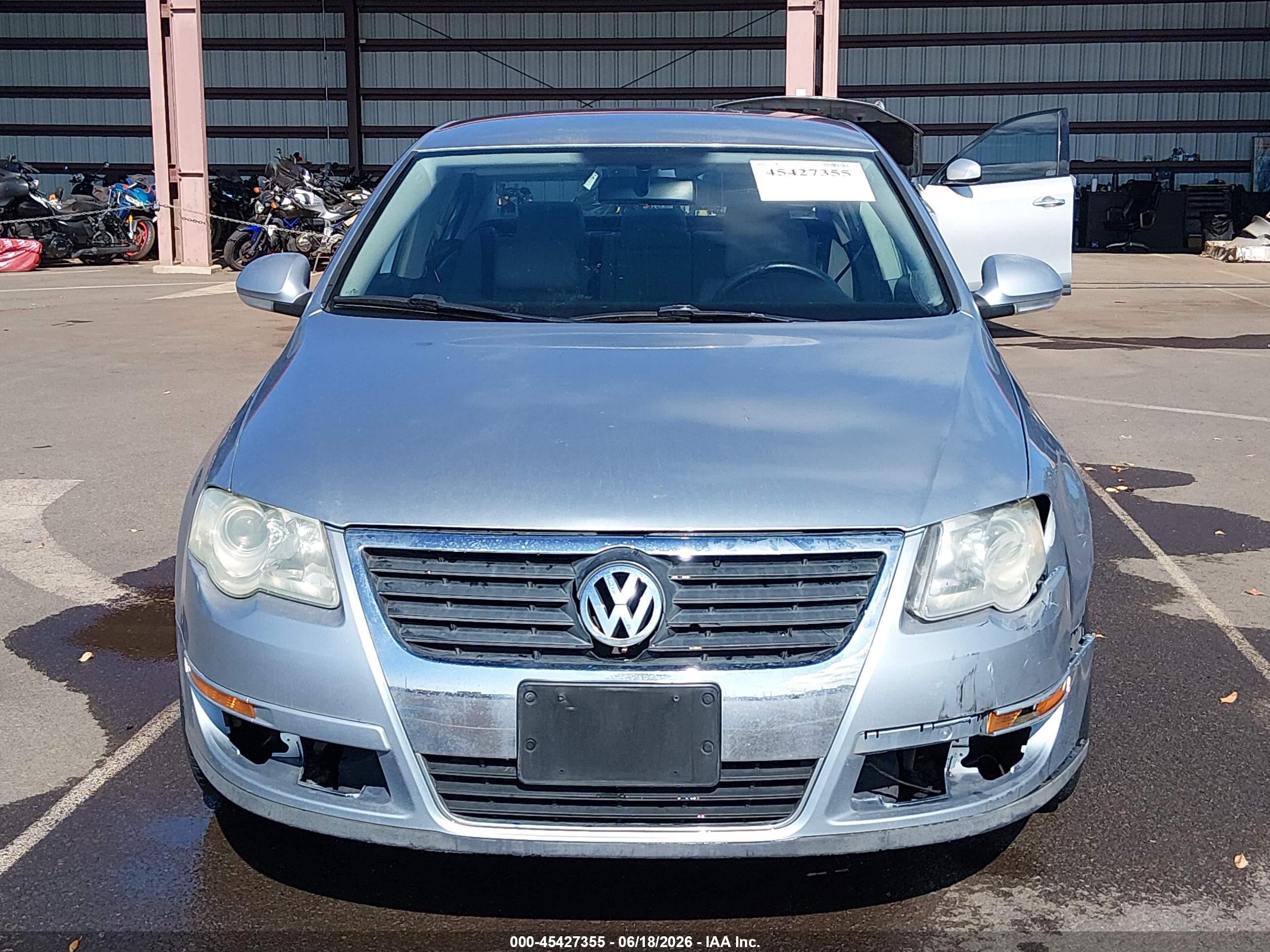 2006 Volkswagen Passat 2.0t/value Edition Серебряный vin: WVWAK93C36P123929