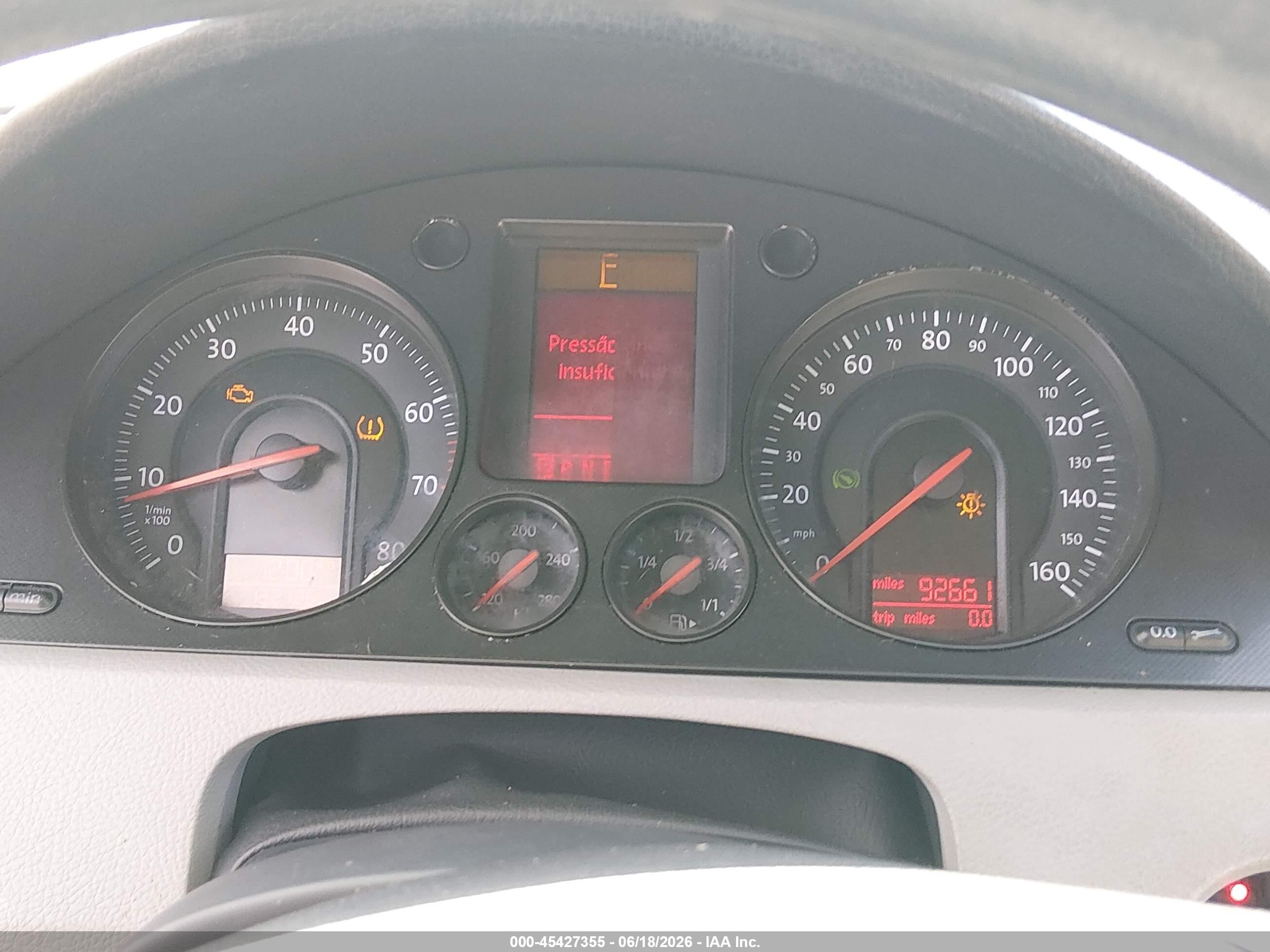 2006 Volkswagen Passat 2.0t/value Edition Серебряный vin: WVWAK93C36P123929