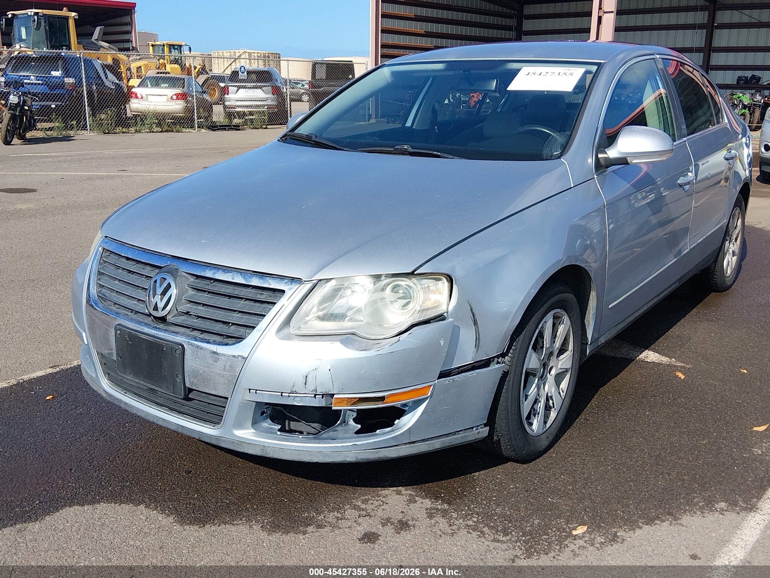 2006 Volkswagen Passat 2.0t/value Edition Серебряный vin: WVWAK93C36P123929