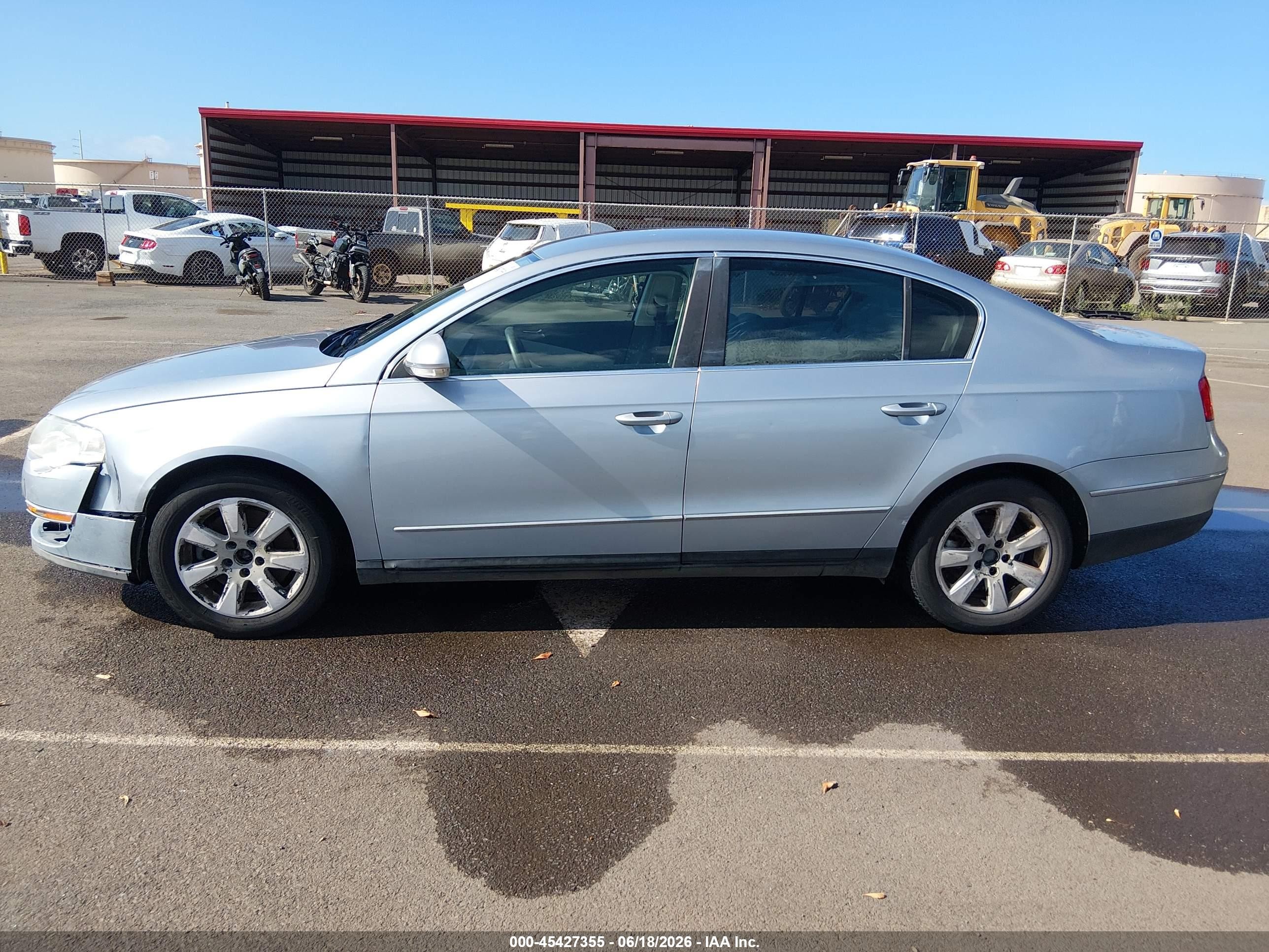 2006 Volkswagen Passat 2.0t/value Edition Серебряный vin: WVWAK93C36P123929