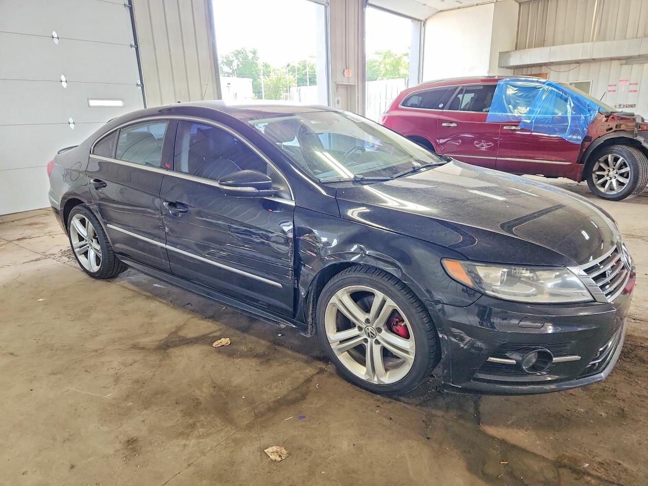 2014 Volkswagen Cc Sport Black vin: WVWAN7AN3EE528019