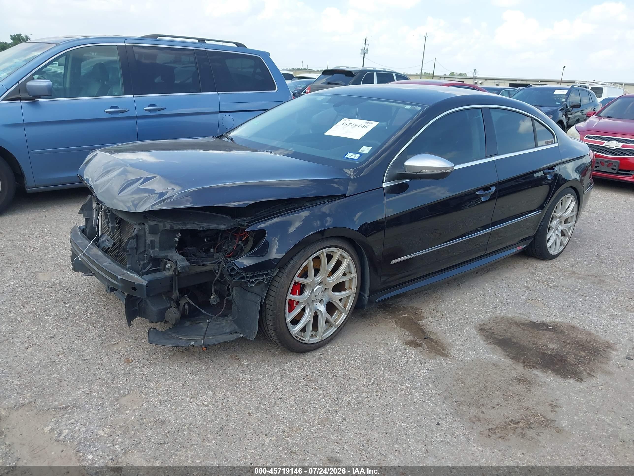 2015 Volkswagen Cc 2.0t R-line Черный vin: WVWAN7AN6FE809040
