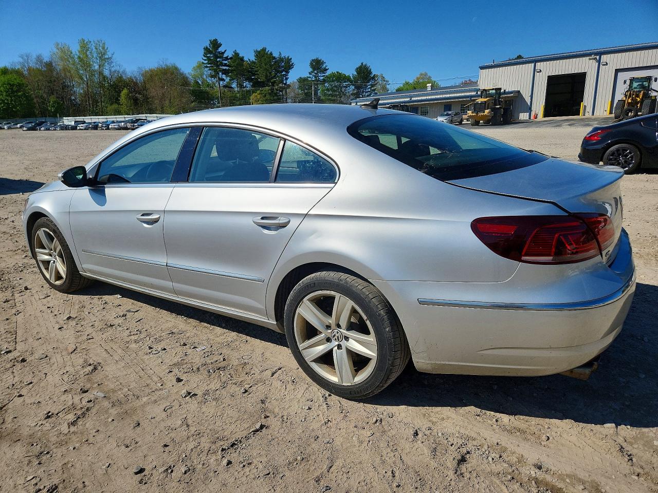 2014 Volkswagen Cc Sport Silver vin: WVWAP7AN1EE528496