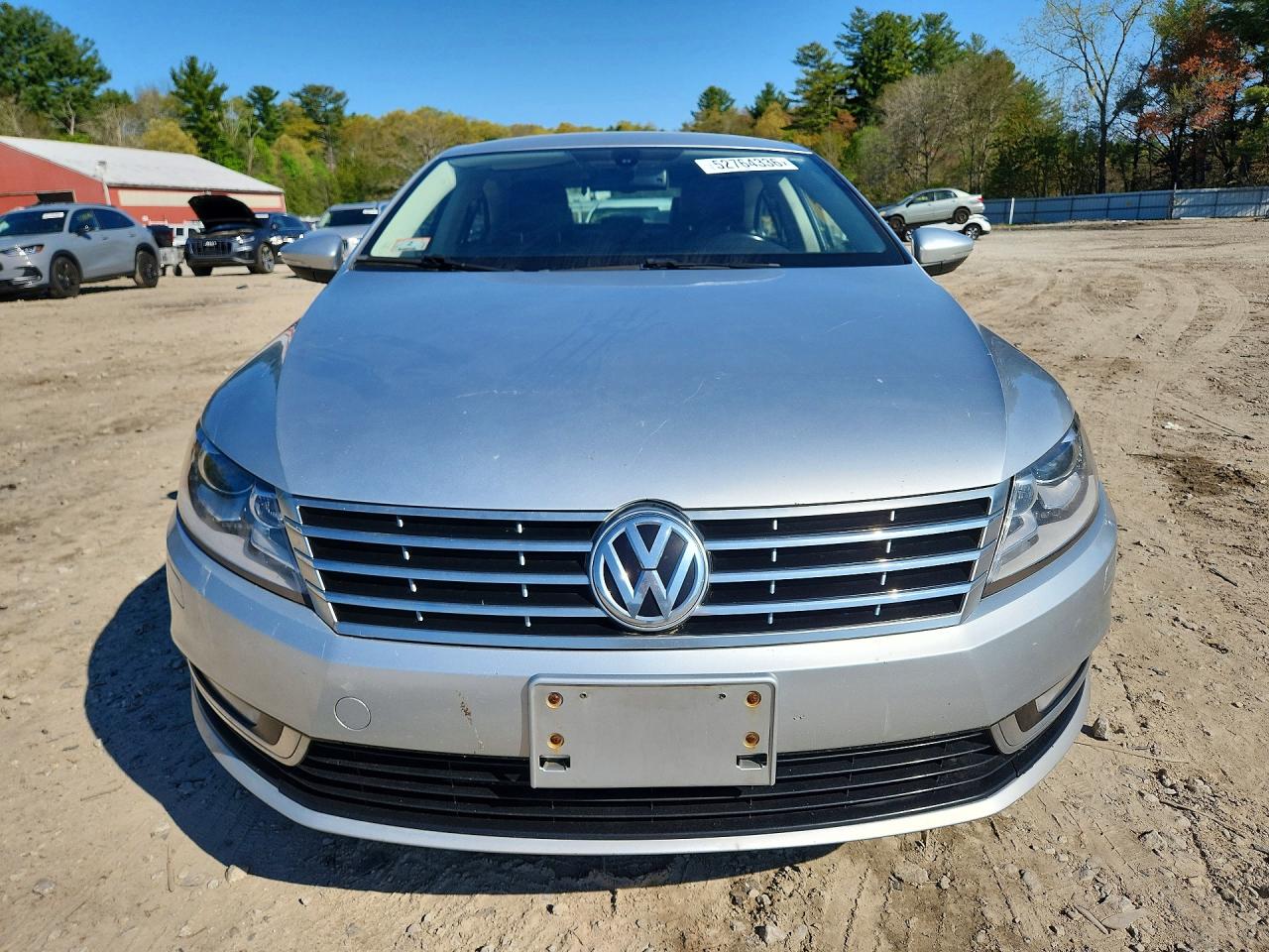 2014 Volkswagen Cc Sport Silver vin: WVWAP7AN1EE528496