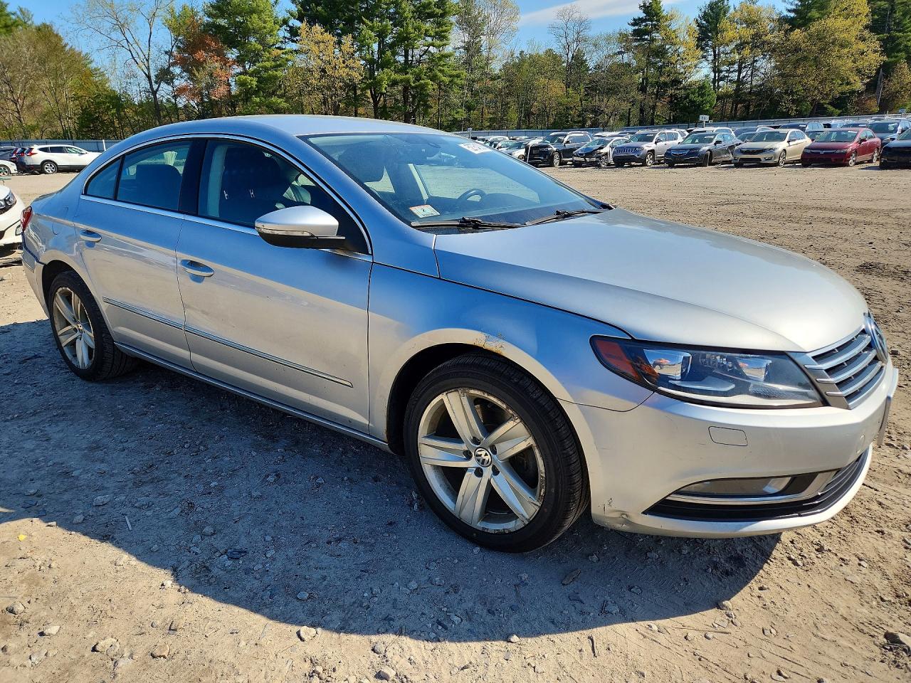2014 Volkswagen Cc Sport Silver vin: WVWAP7AN1EE528496