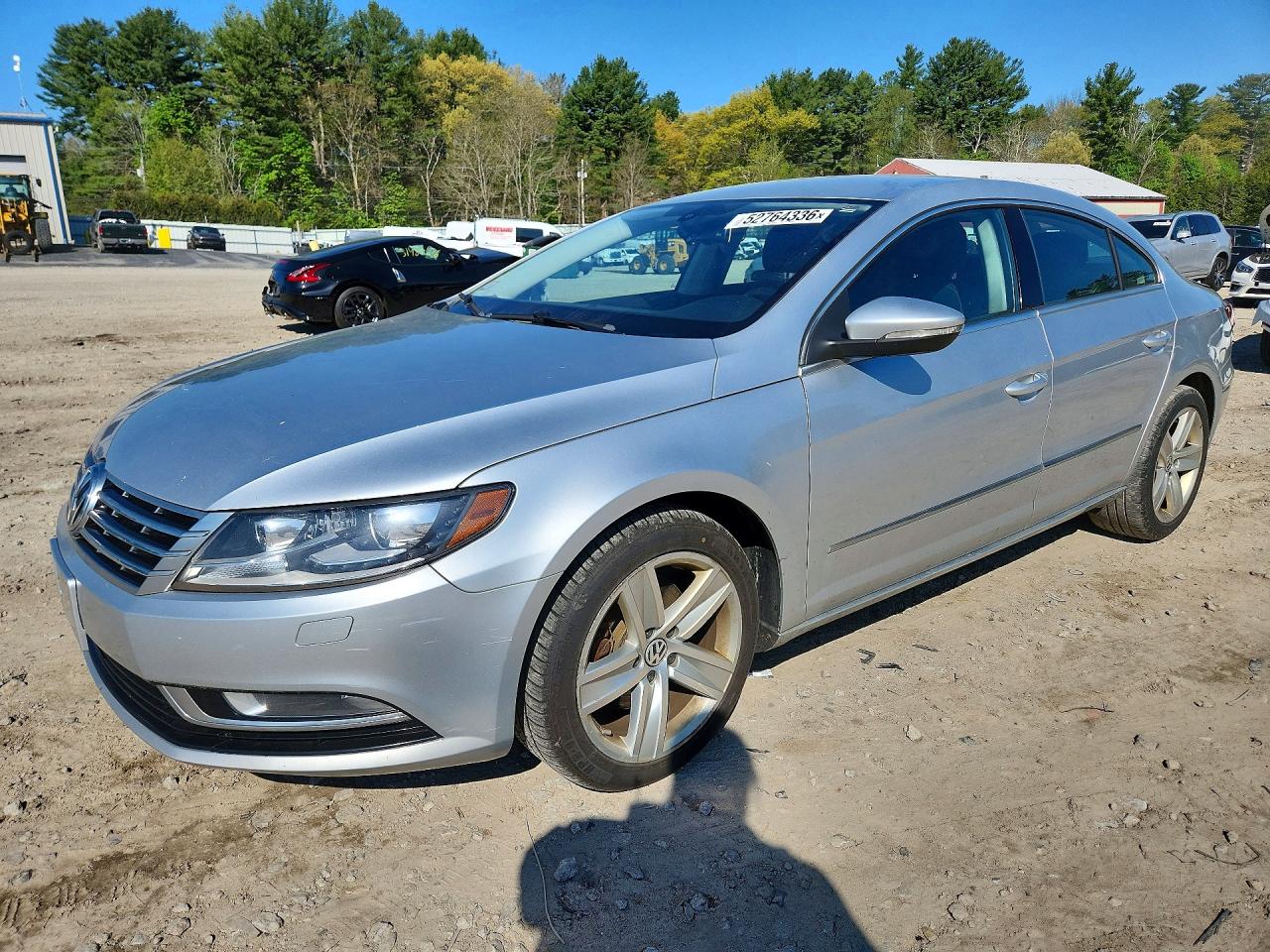 2014 Volkswagen Cc Sport Silver vin: WVWAP7AN1EE528496