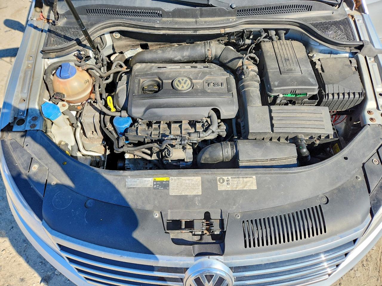 2014 Volkswagen Cc Sport Silver vin: WVWAP7AN1EE528496