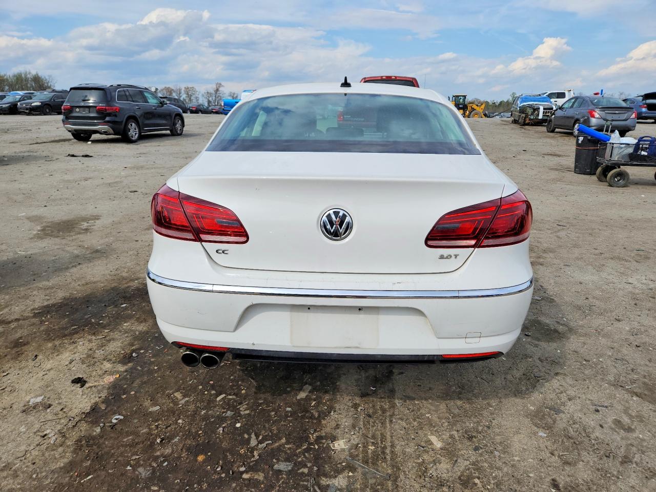 2013 Volkswagen Cc Sport Белый vin: WVWAP7AN2DE568343