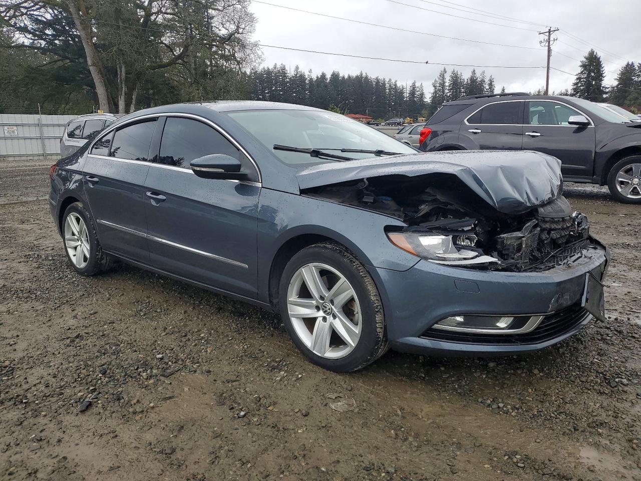 2013 Volkswagen Cc Sport Gray vin: WVWAP7AN5DE505642