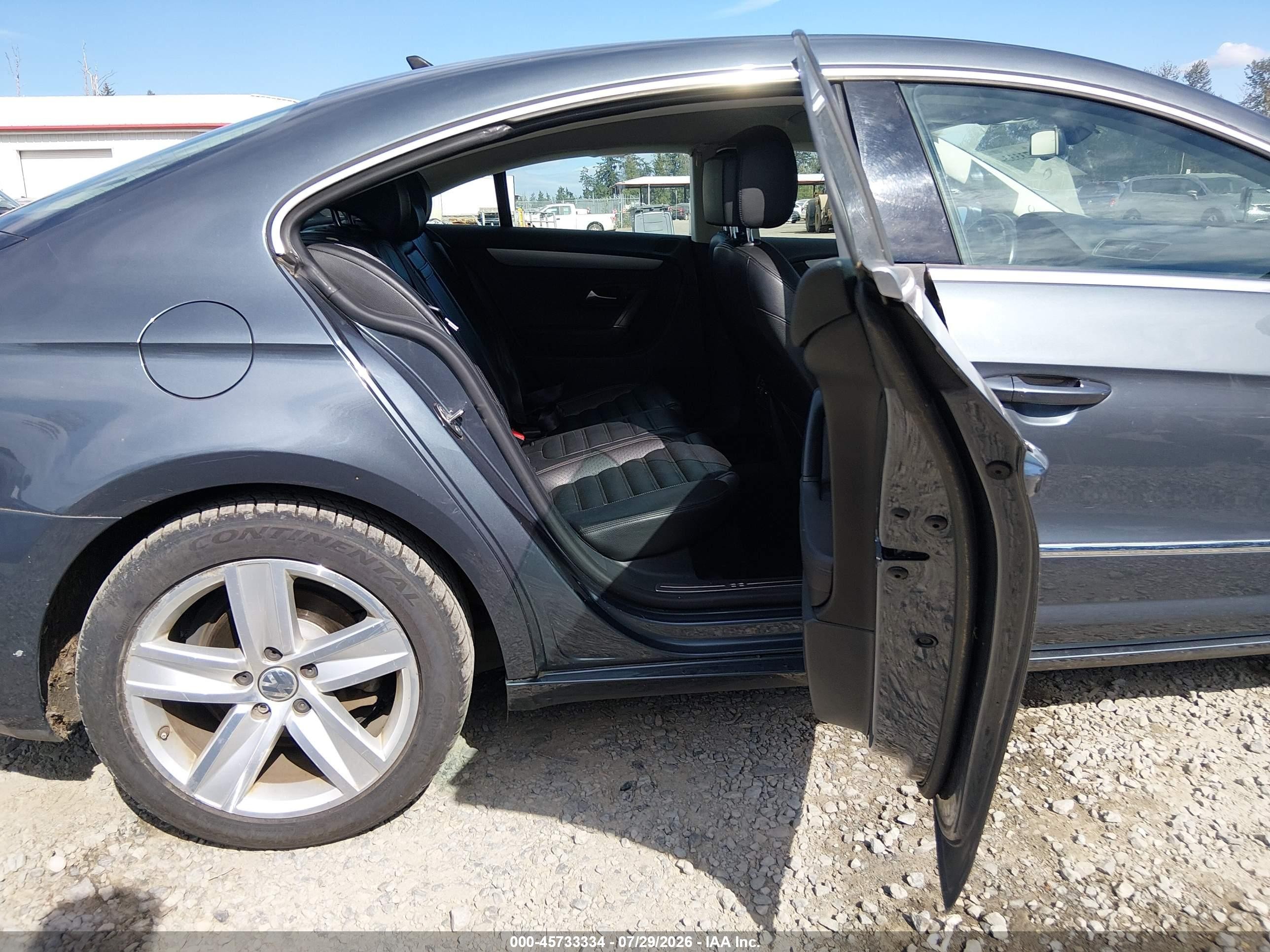 2013 Volkswagen Cc 2.0t Sport Серый vin: WVWAP7AN7DE550131