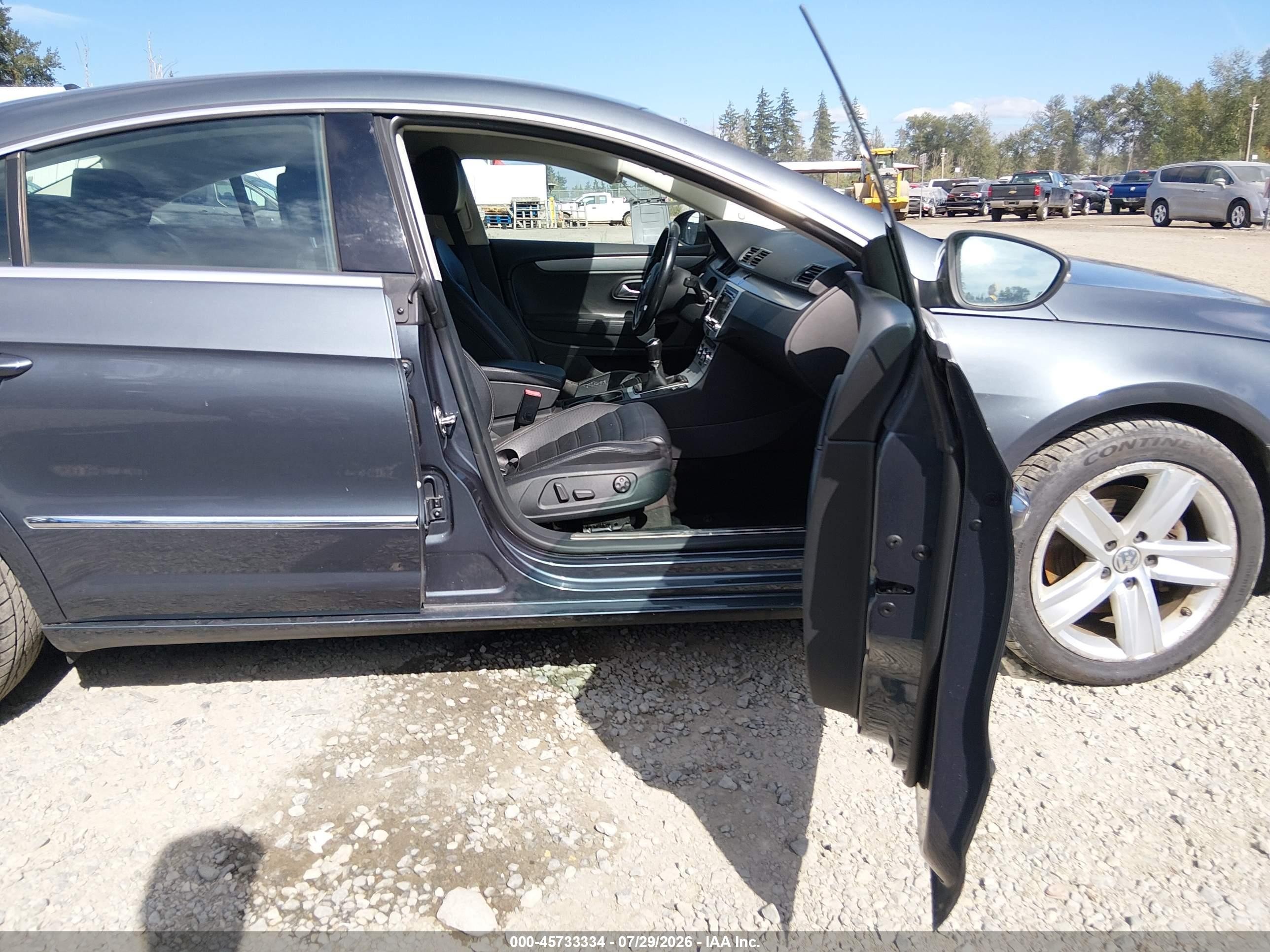 2013 Volkswagen Cc 2.0t Sport Серый vin: WVWAP7AN7DE550131