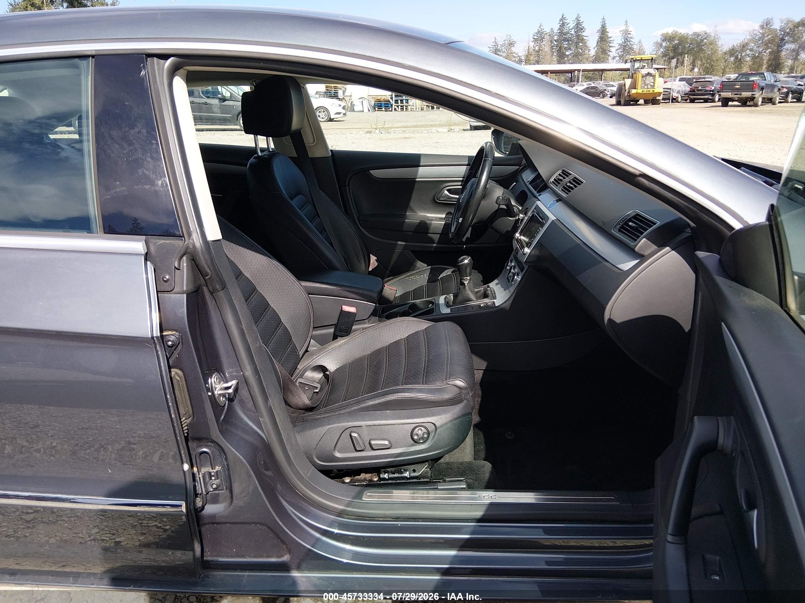 2013 Volkswagen Cc 2.0t Sport Серый vin: WVWAP7AN7DE550131